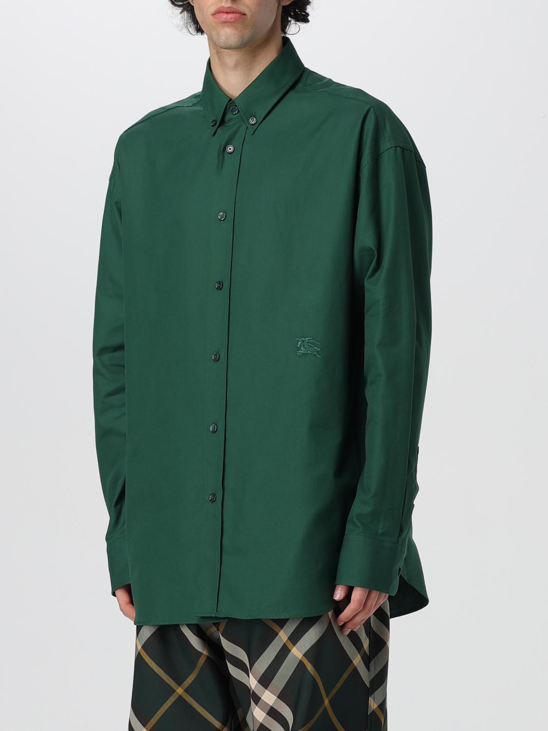 Burberry Shirt men - Green | 8082885 | GIGLIO.COM