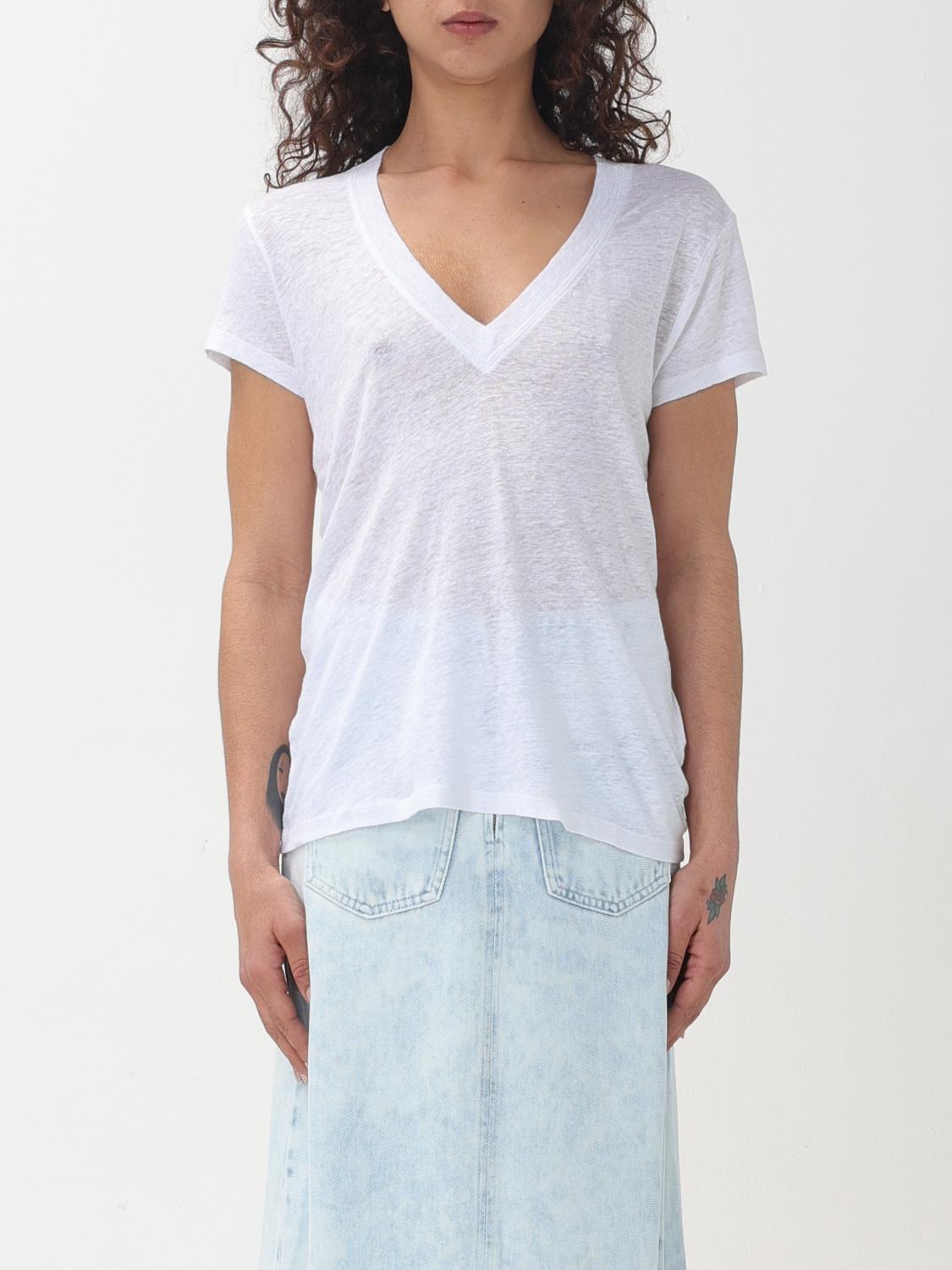 IRO T-SHIRTS: T-shirt Iro in lino , Bianco - Img 1
