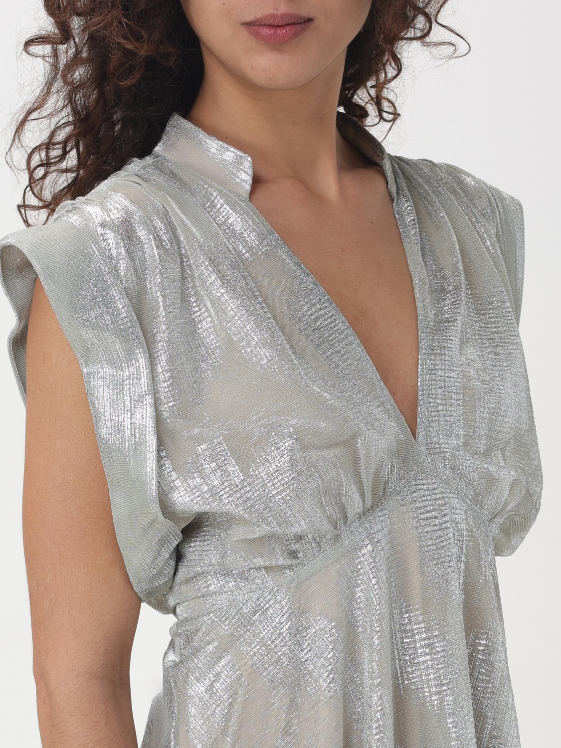 iro silver dress IRO Sagria Dress in Silver