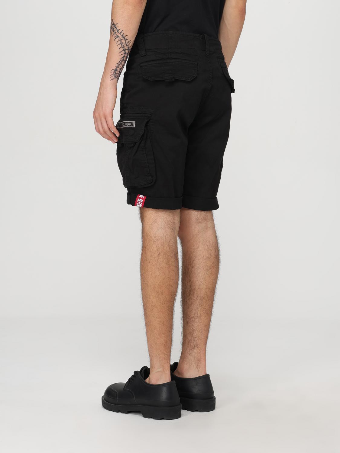 ALPHA INDUSTRIES SHORT: Short homme Alpha Industries, Noir - Img 2