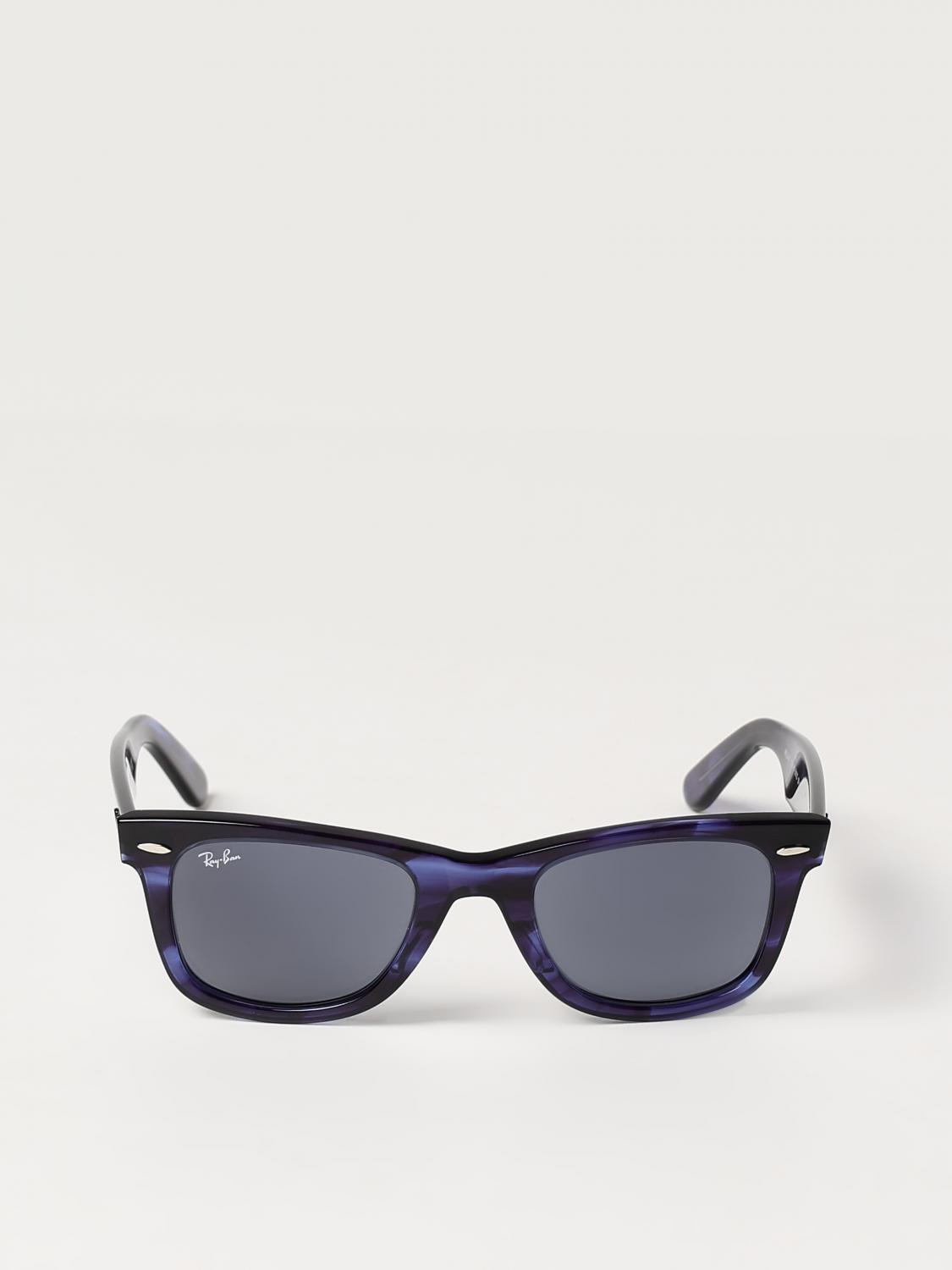 RAY-BAN OCCHIALI DA SOLE: Occhiali da sole Original Wayfarer Classic Ray-Ban in acetato , Blue - Img 3