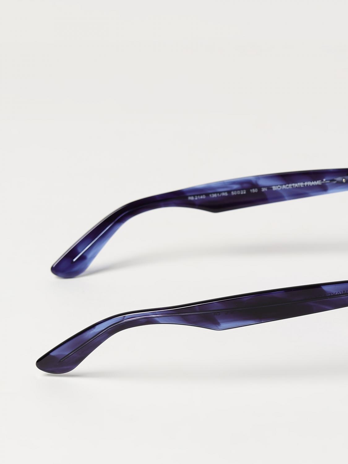 RAY-BAN OCCHIALI DA SOLE: Occhiali da sole Original Wayfarer Classic Ray-Ban in acetato , Blue - Img 4
