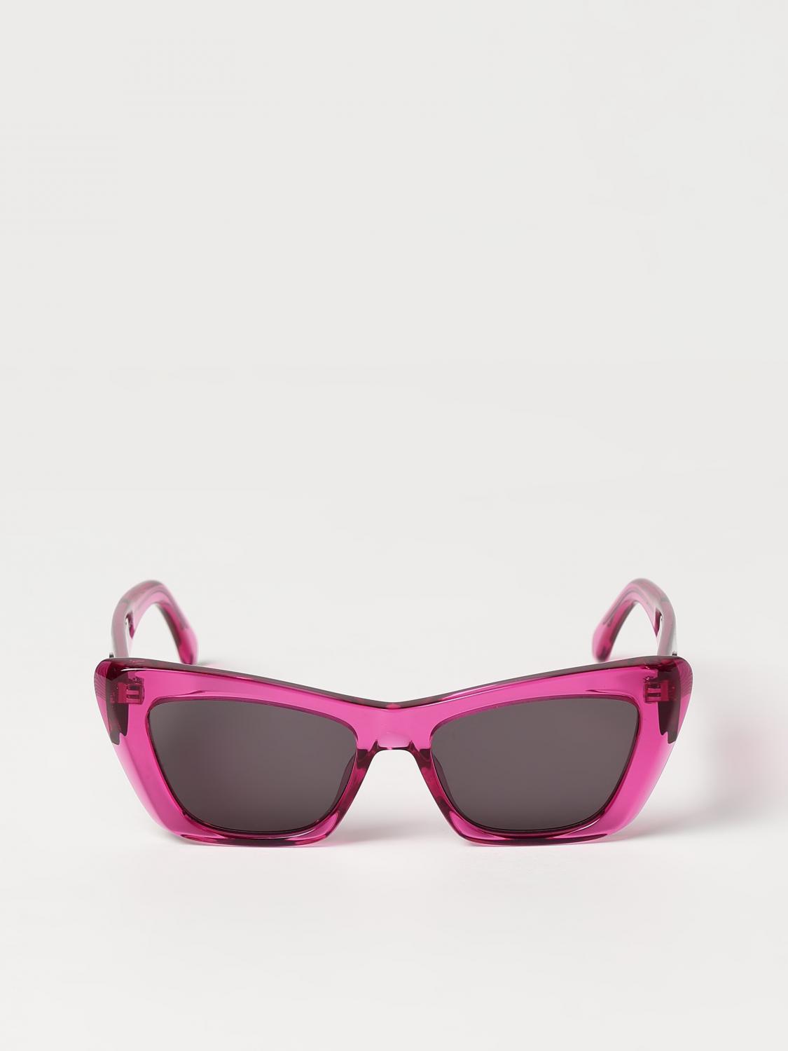 PALM ANGELS SUNGLASSES: Sunglasses woman Palm Angels, Pink - Img 3