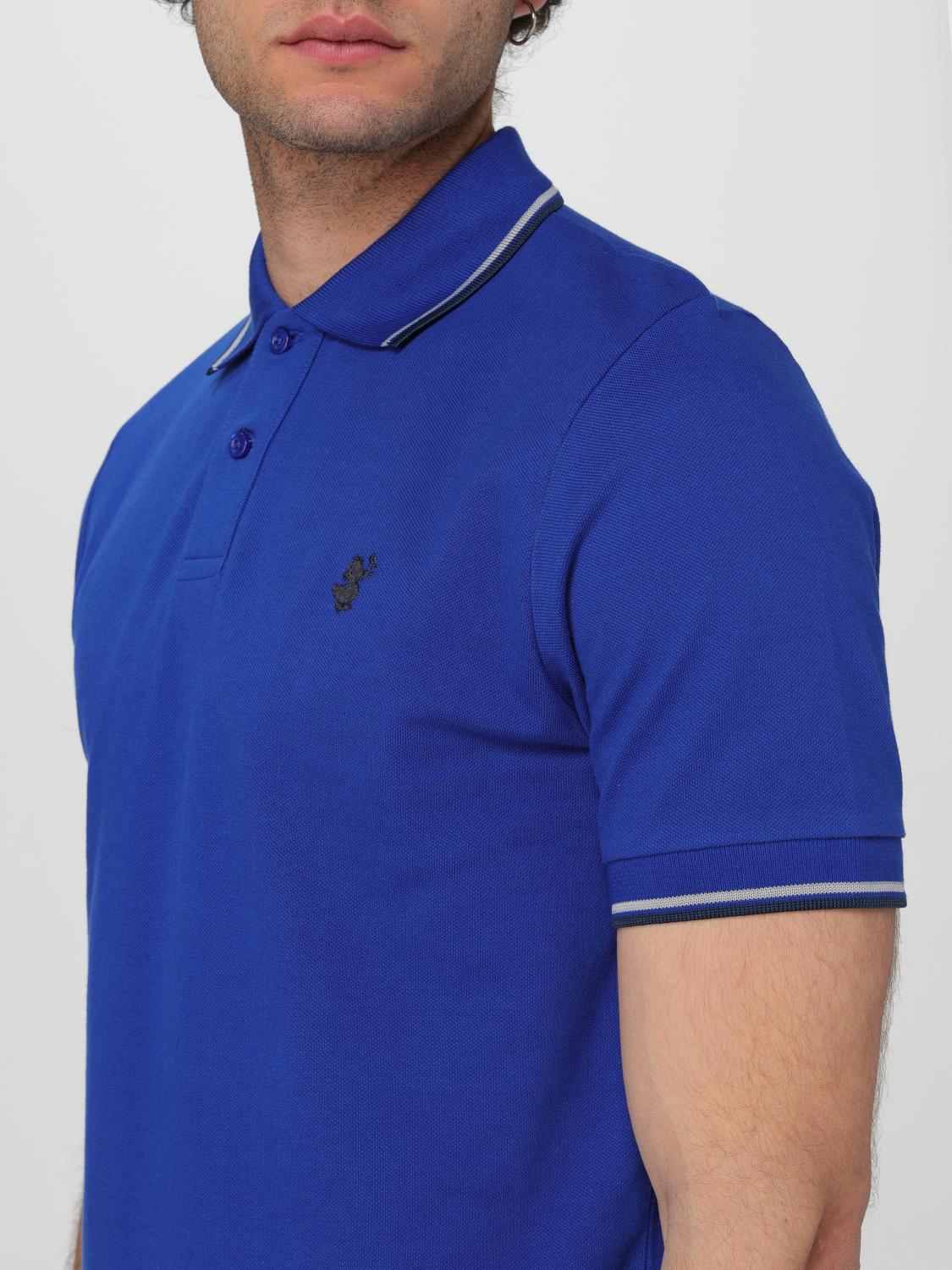 SAVE THE DUCK POLO: Polo Save The Duck in cotone , Blue - Img 3