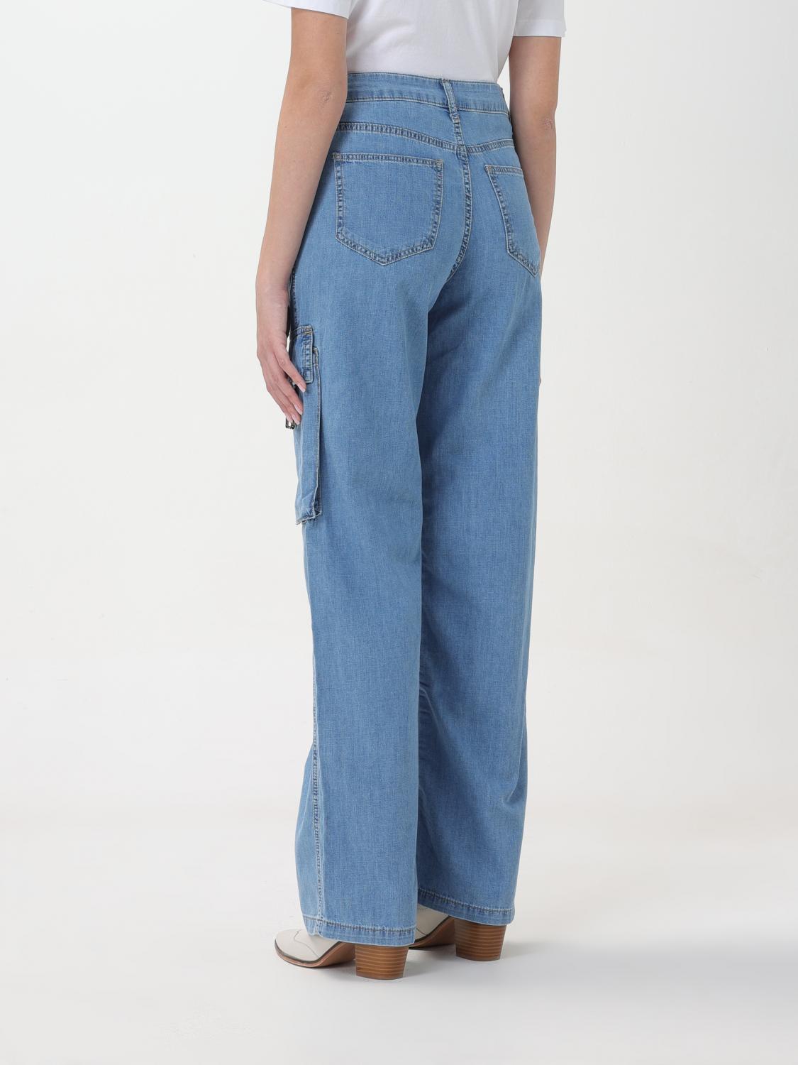 LIU JO PANTALONI: Pantalone donna Liu Jo, Denim - Img 2