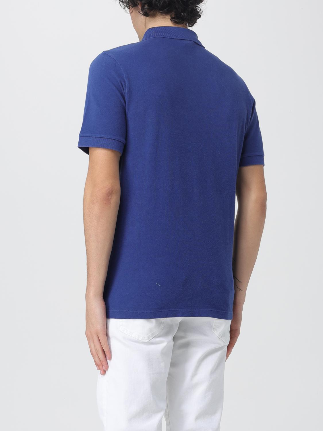SAVE THE DUCK POLO: Polo Save The Duck in cotone con logo , Blue - Img 2
