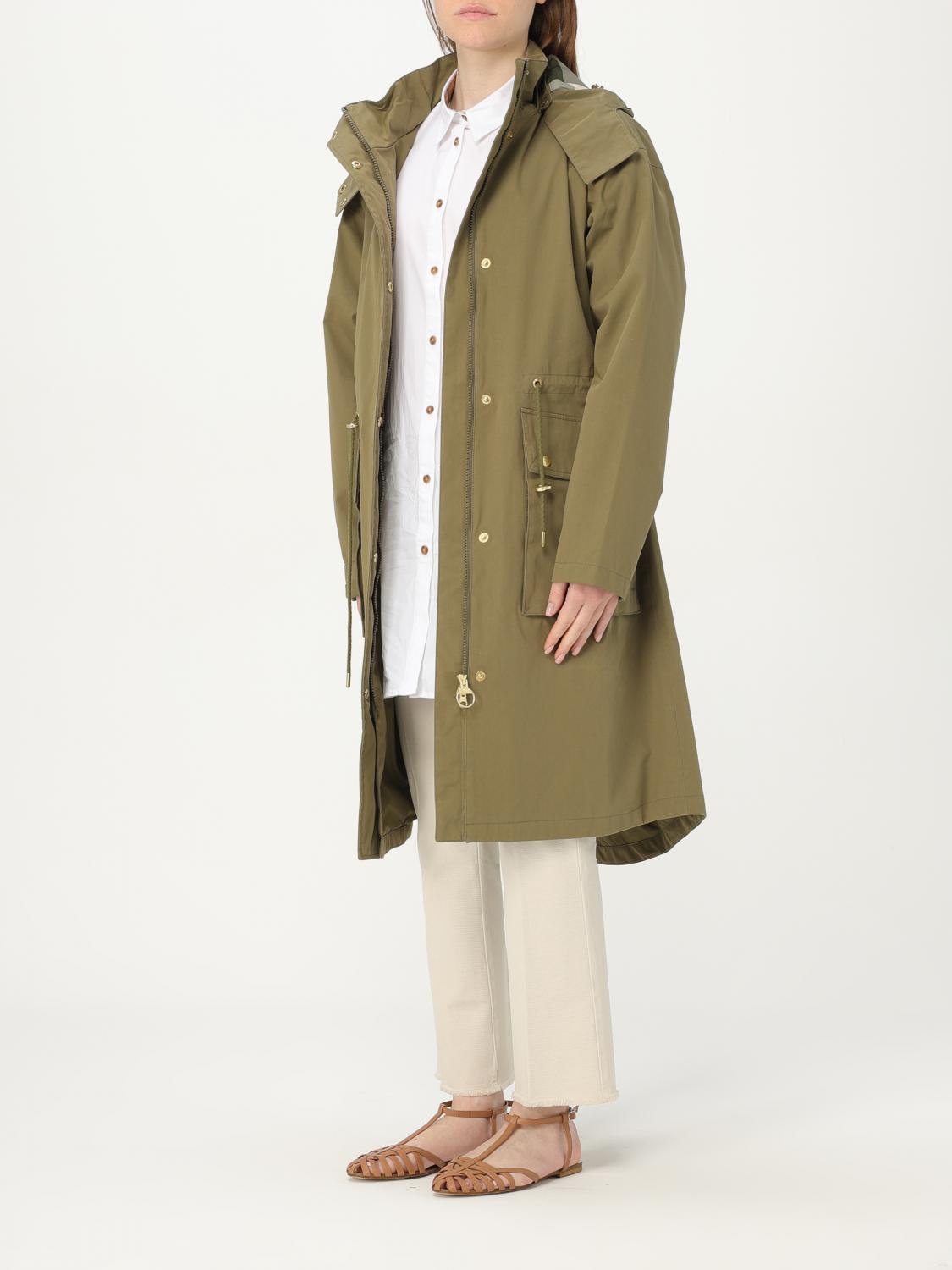 BARBOUR: Coat woman - Green | Barbour jacket LWB0887 online