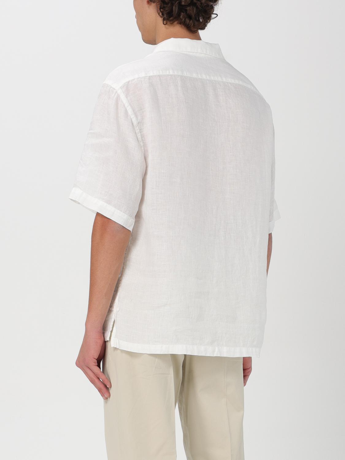 BARENA CAMICIA: Camicia Mola Barena in lino , Bianco - Img 3