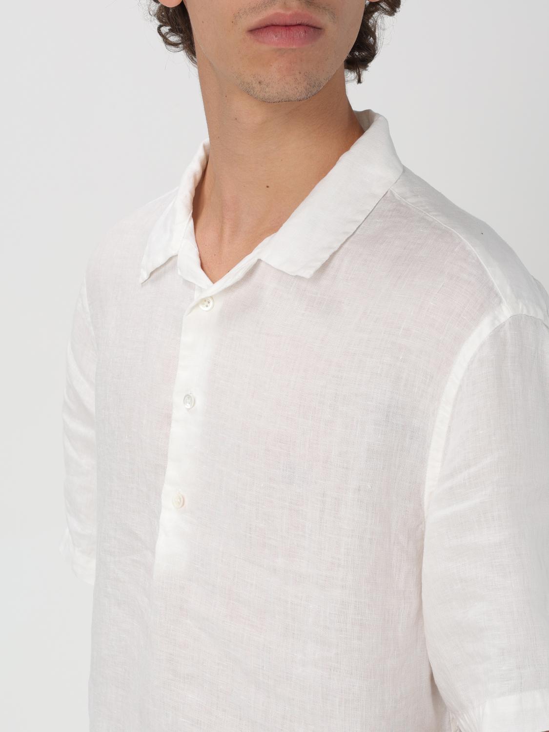 BARENA CAMICIA: Camicia Mola Barena in lino , Bianco - Img 4