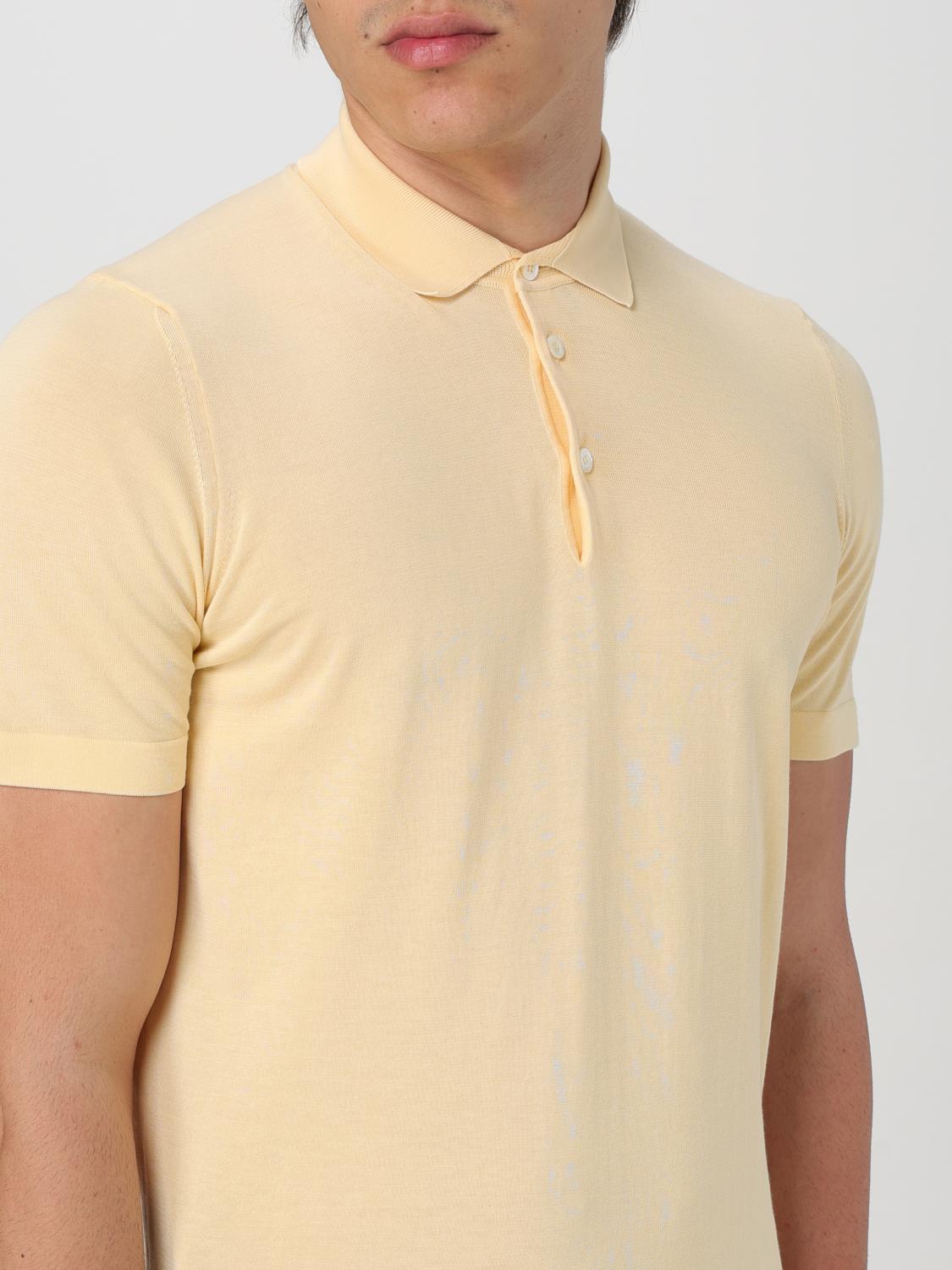 DRUMOHR POLO: Polo hombre Drumohr, Amarillo - Img 3