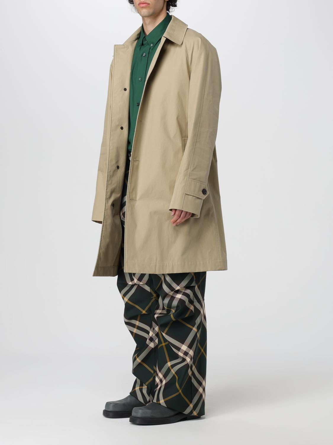 BURBERRY：コート メンズ - ベージュ | GIGLIO.COMオンラインの