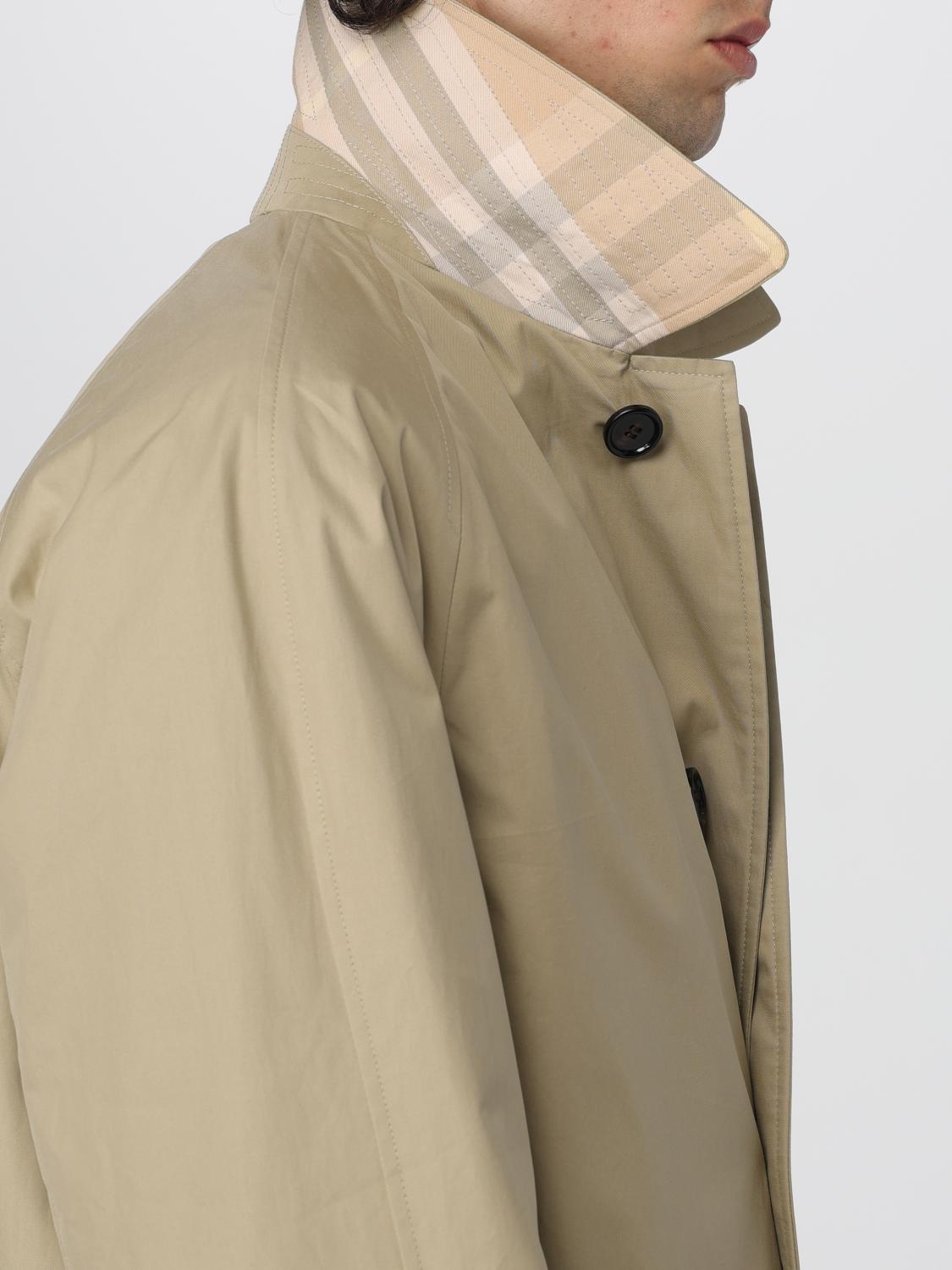 Burberry コート メンズ - ベージュ | 8080656 | GIGLIO.COM
