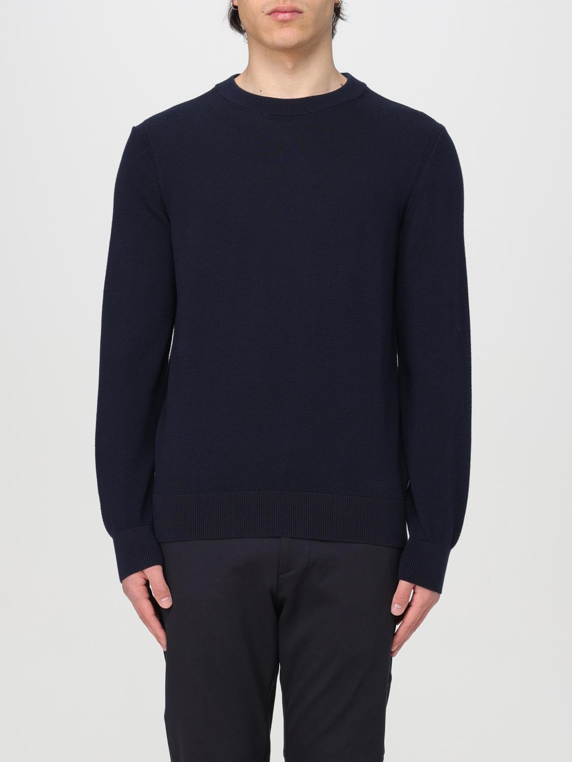 BOSS PULL: Pull homme Boss, Bleu - Img 1