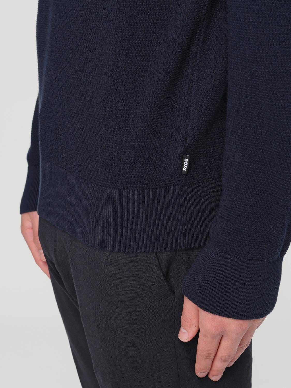 BOSS PULL: Pull homme Boss, Bleu - Img 3