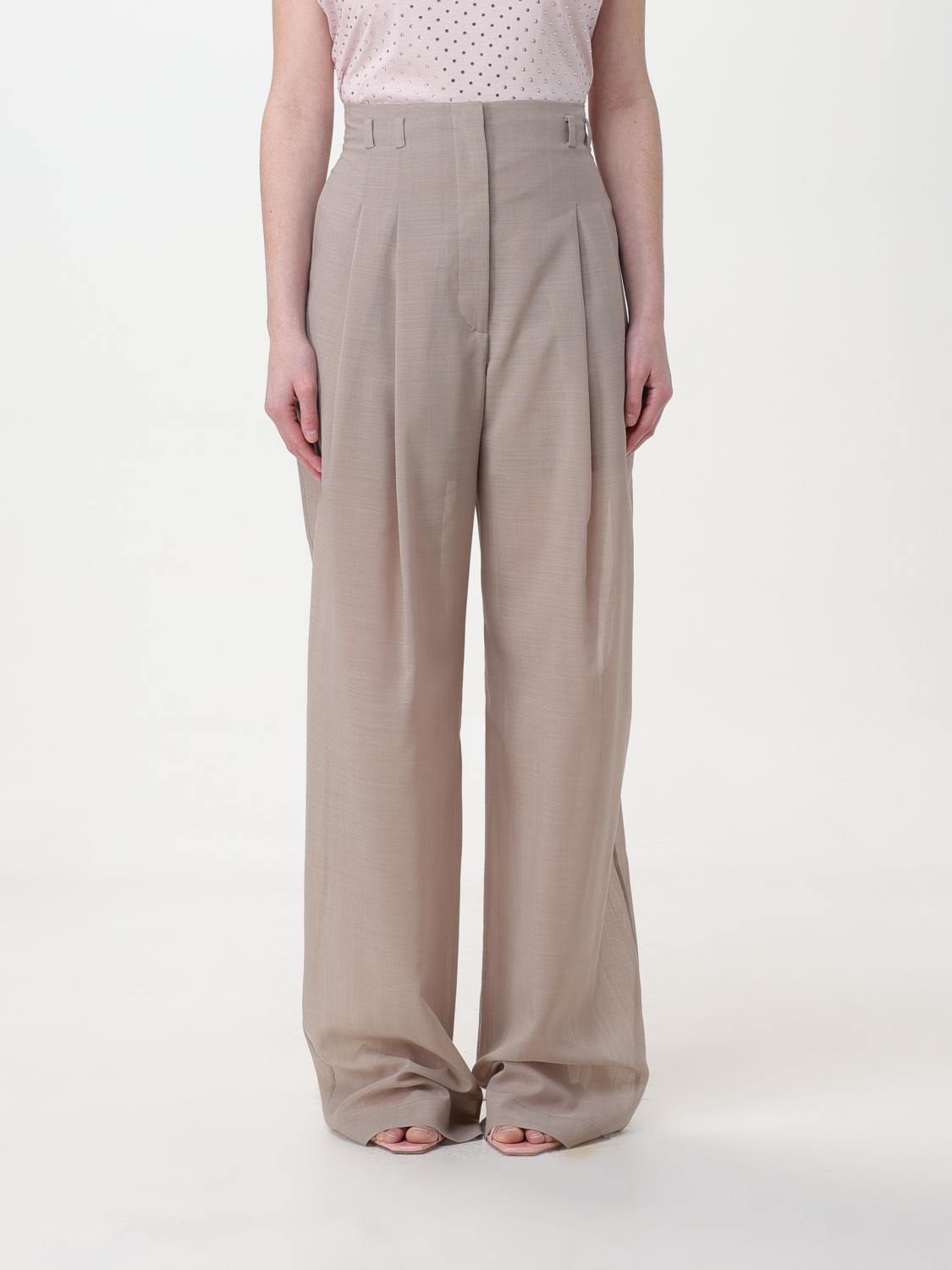 パンツ PHILOSOPHY DI LORENZO SERAFINI Ivory polyester blend pant Philosophy Di Lorenzo Serafini Pants for Women | Online Sale
