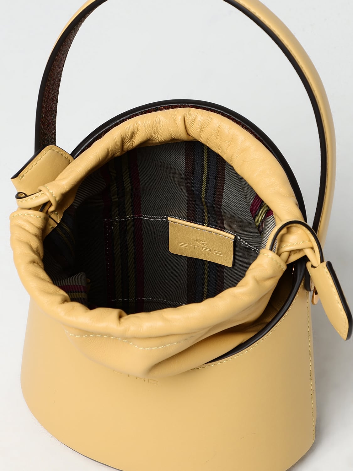 ETRO MINITASCHE: Schultertasche damen Etro, Ocker - Img 5