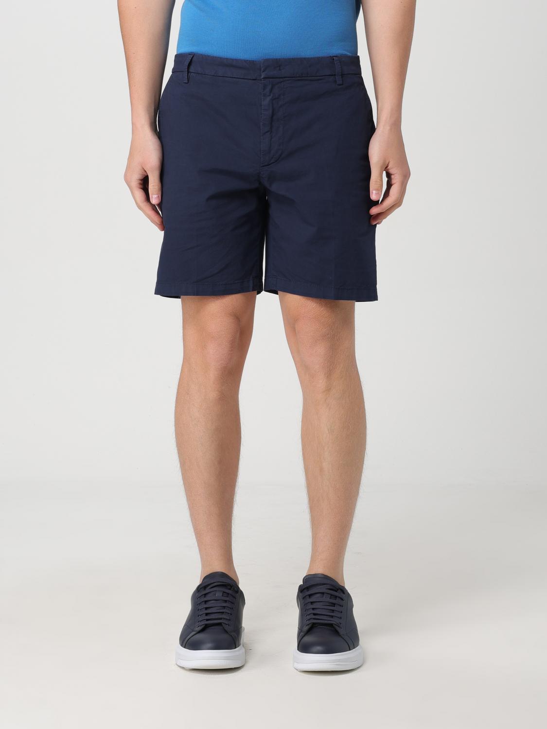DONDUP SHORTS: Short men Dondup, Gnawed Blue - Img 1