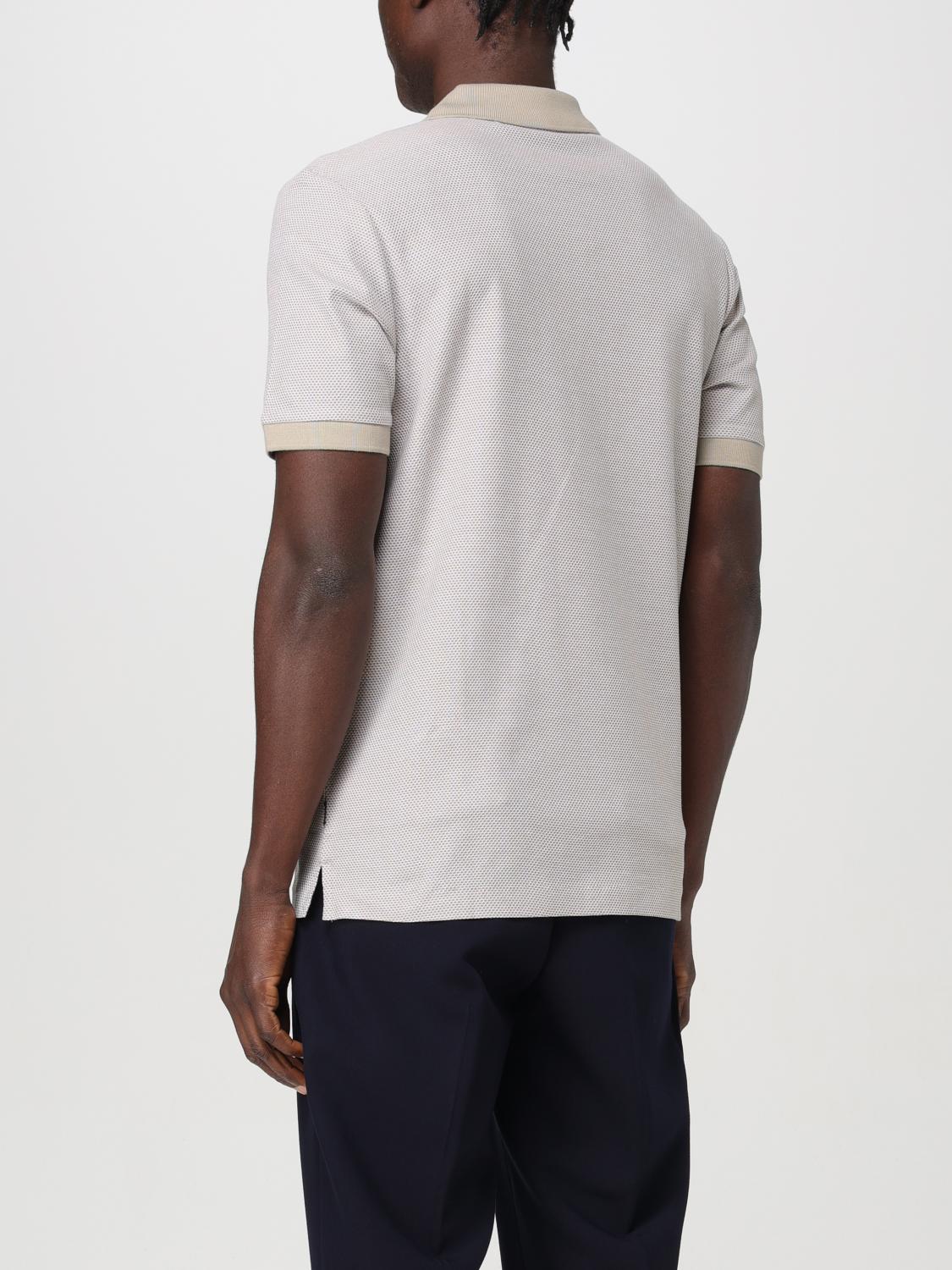 BOSS POLO: Polo Boss in cotone , Beige - Img 2
