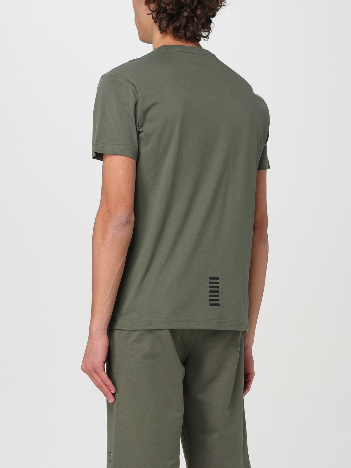 EA7 T-SHIRT: T-shirt men Ea7, Green - Img 3