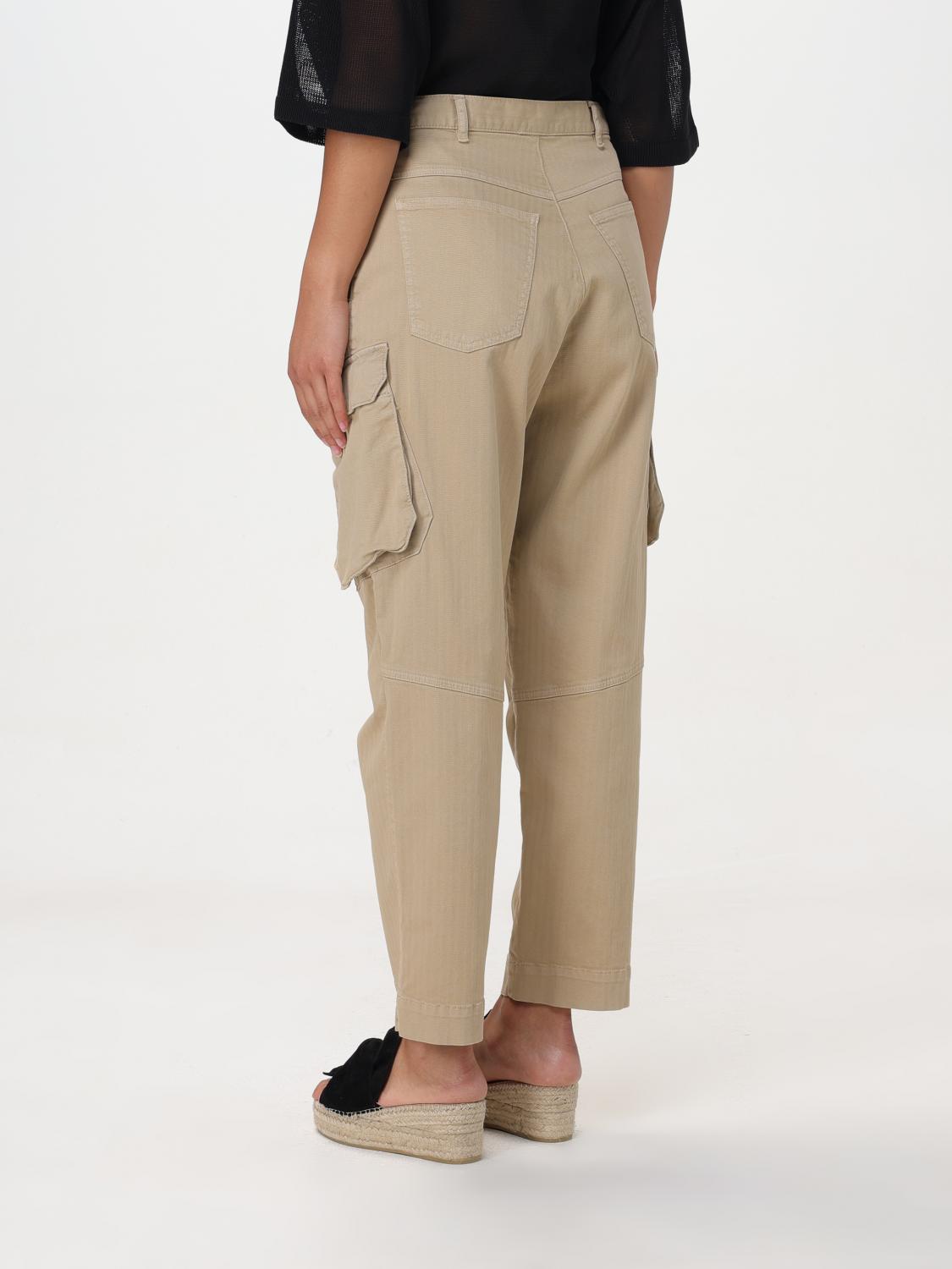 SEMICOUTURE PANTALONI: Pantalone donna Semicouture, Beige - Img 2