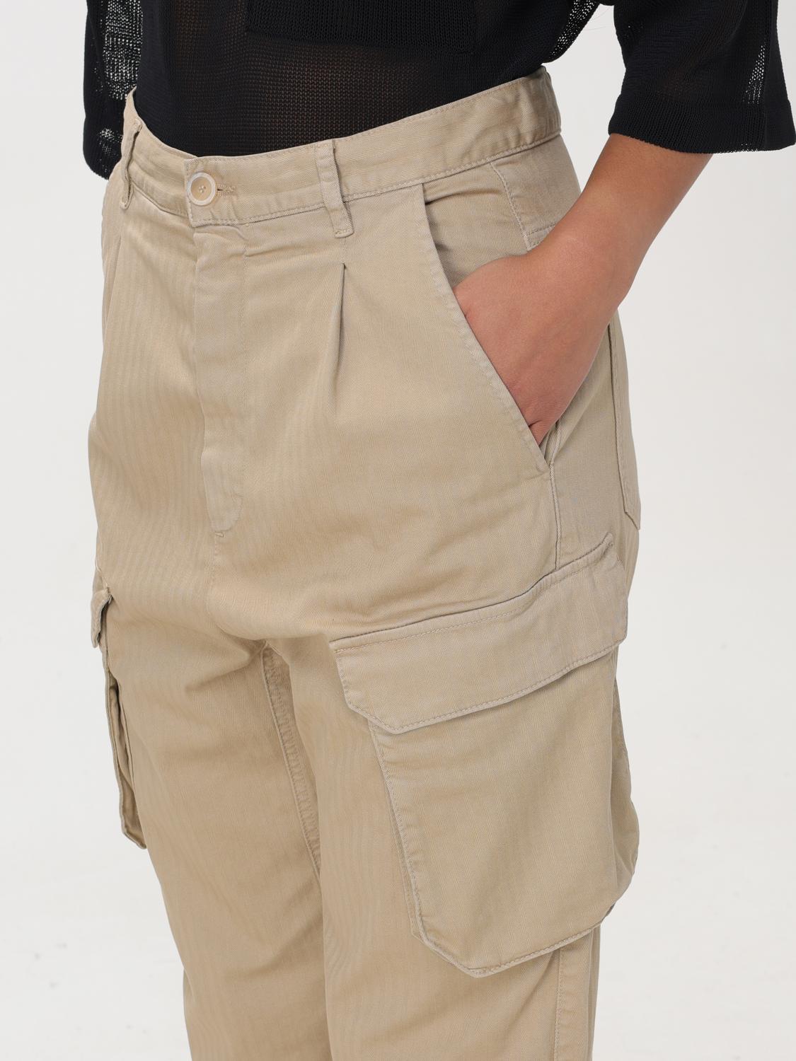 SEMICOUTURE PANTALONI: Pantalone donna Semicouture, Beige - Img 3