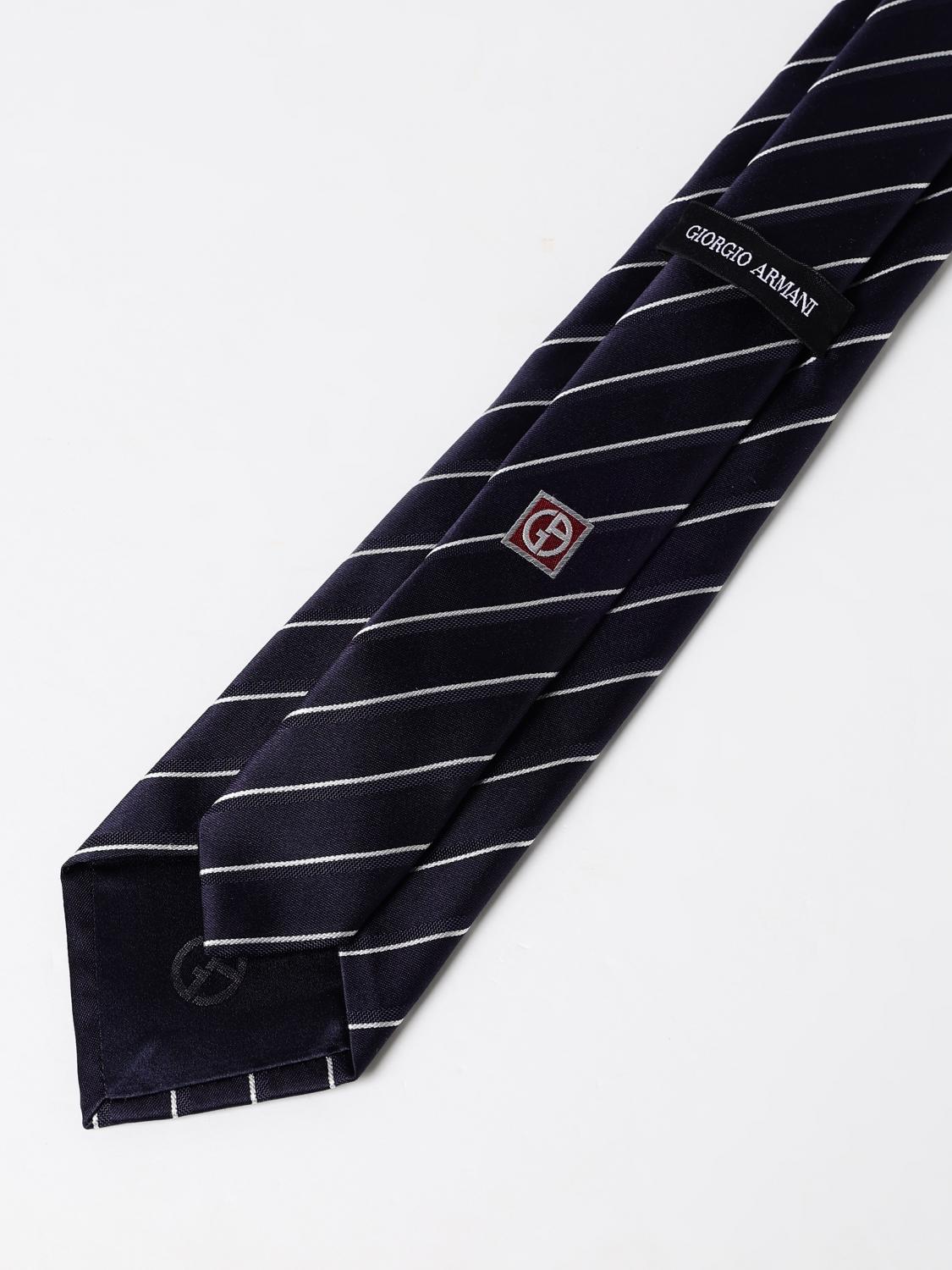 GIORGIO ARMANI 领带: 领带 男士 Giorgio Armani, 蓝色 - Img 2