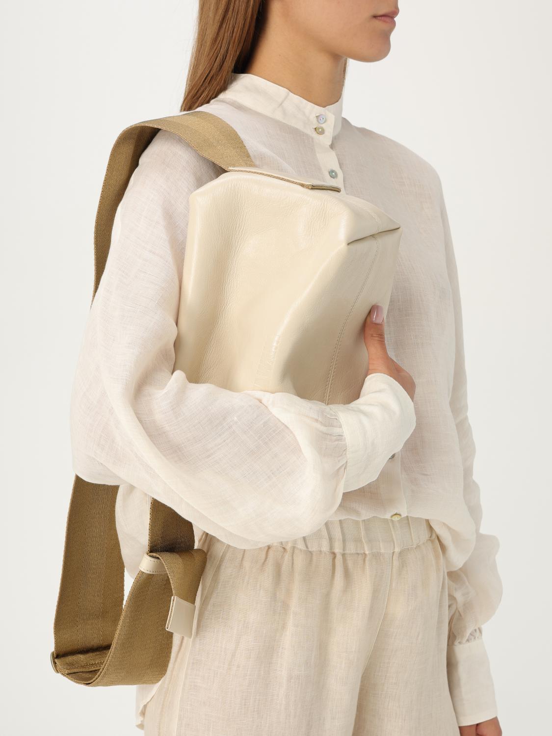 ショルダーバッグ・ポシェット UMA WANG Woman Shoulder bag Ivory UB0034 UW124 UMA WANG: Shoulder bag woman - White | Uma Wang shoulder bag