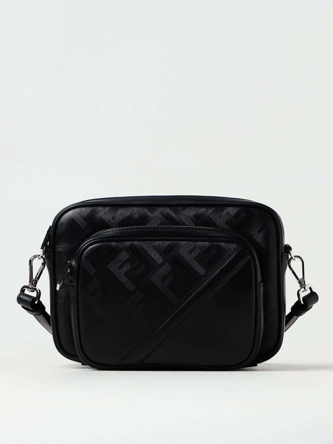 FENDI SHOULDER BAG: Bags men Fendi, Black - Img 1