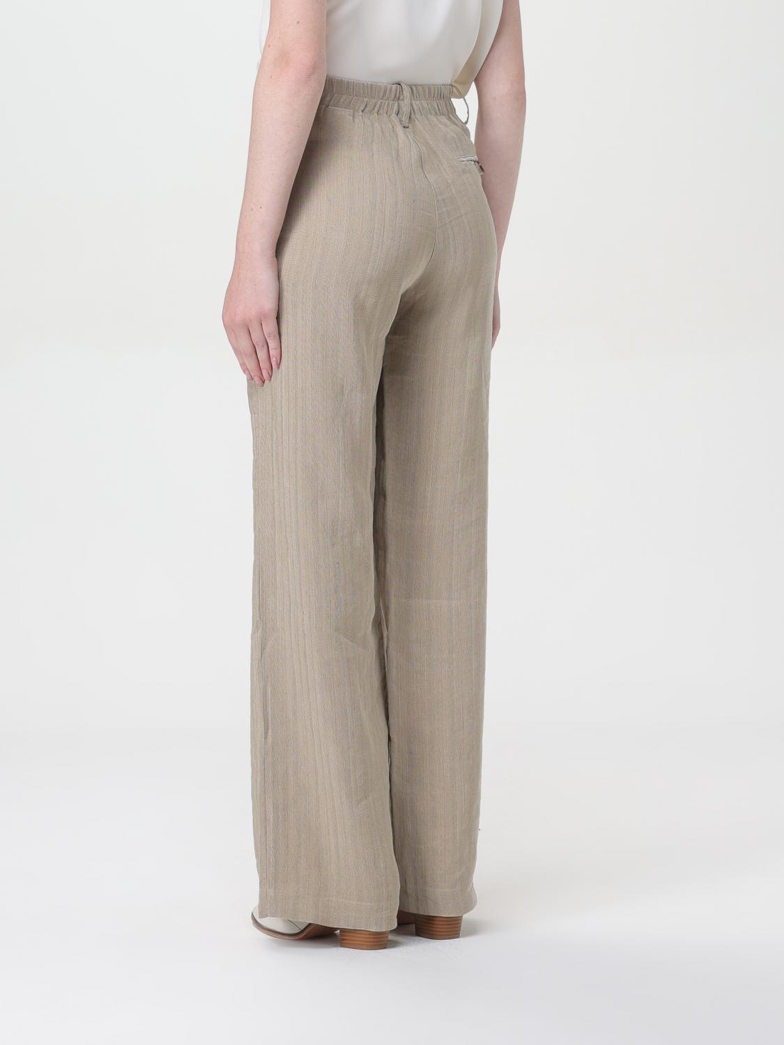 ALYSI PANTS: Pants woman Alysi, Brown - Img 2