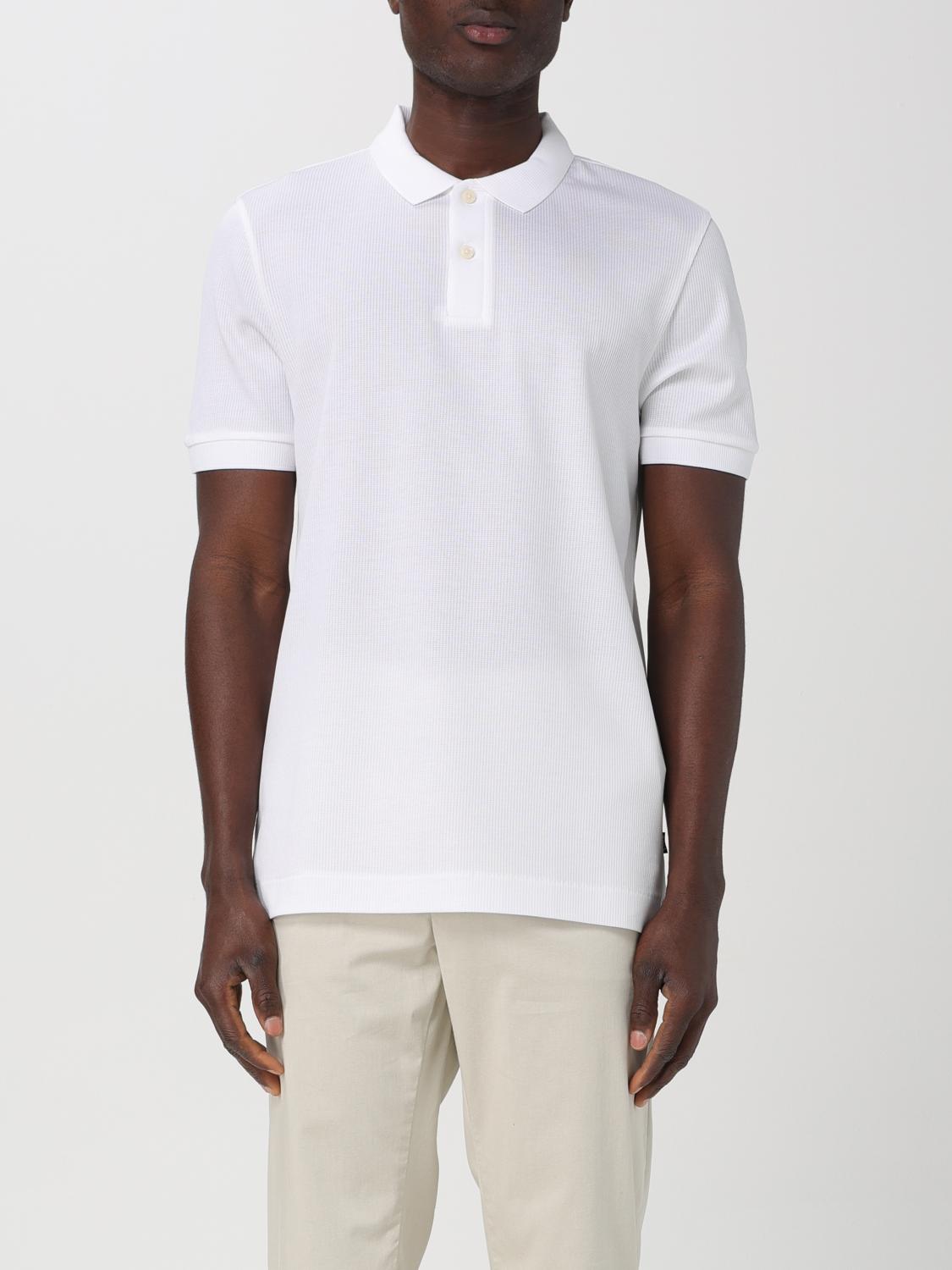 BOSS POLO: Polo Boss in cotone , Bianco - Img 1