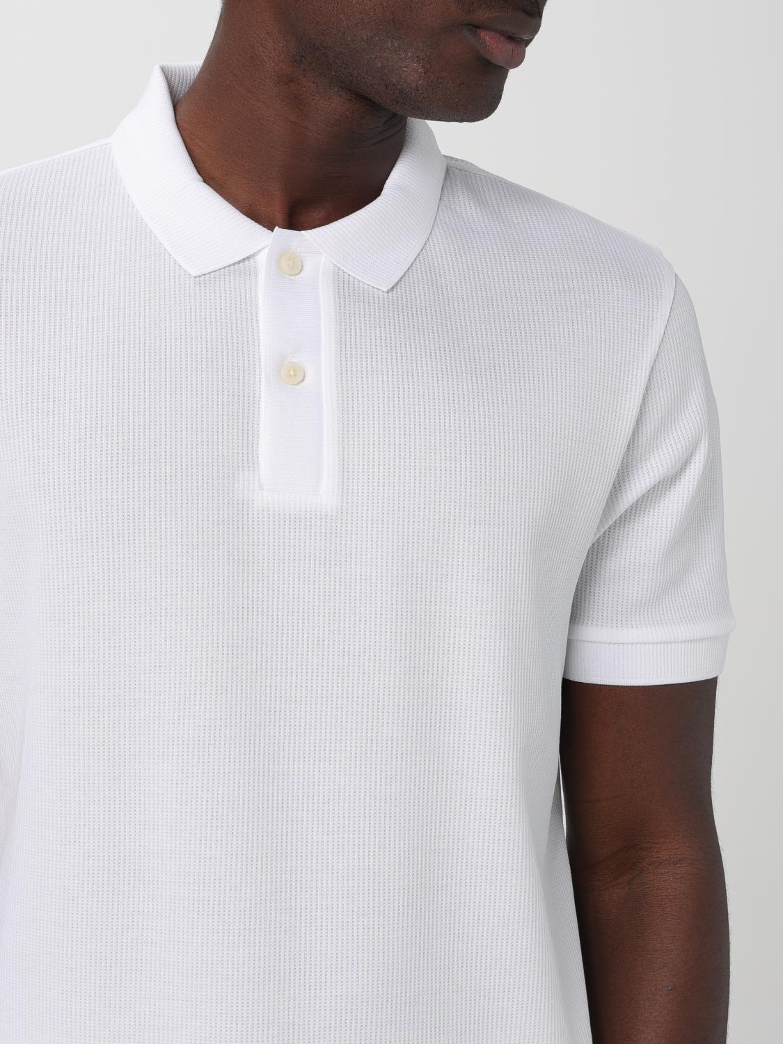 BOSS POLO: Polo Boss in cotone , Bianco - Img 3
