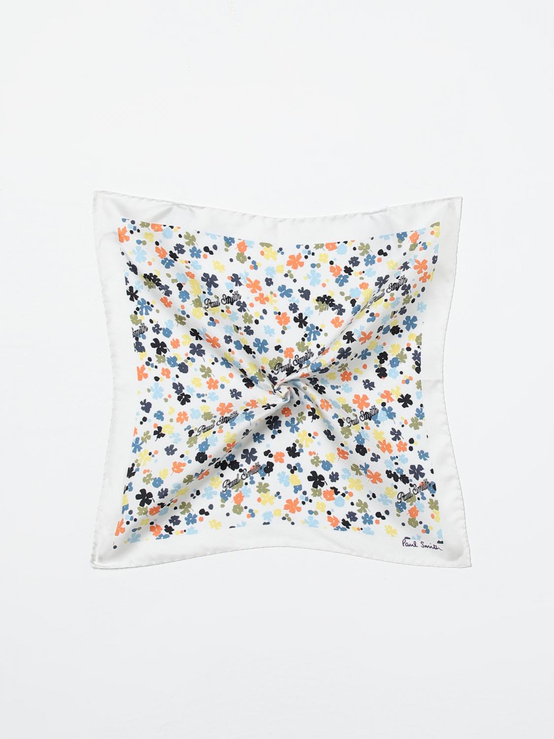 PAUL SMITH POCKET SQUARE: Foulard men Paul Smith, White - Img 1