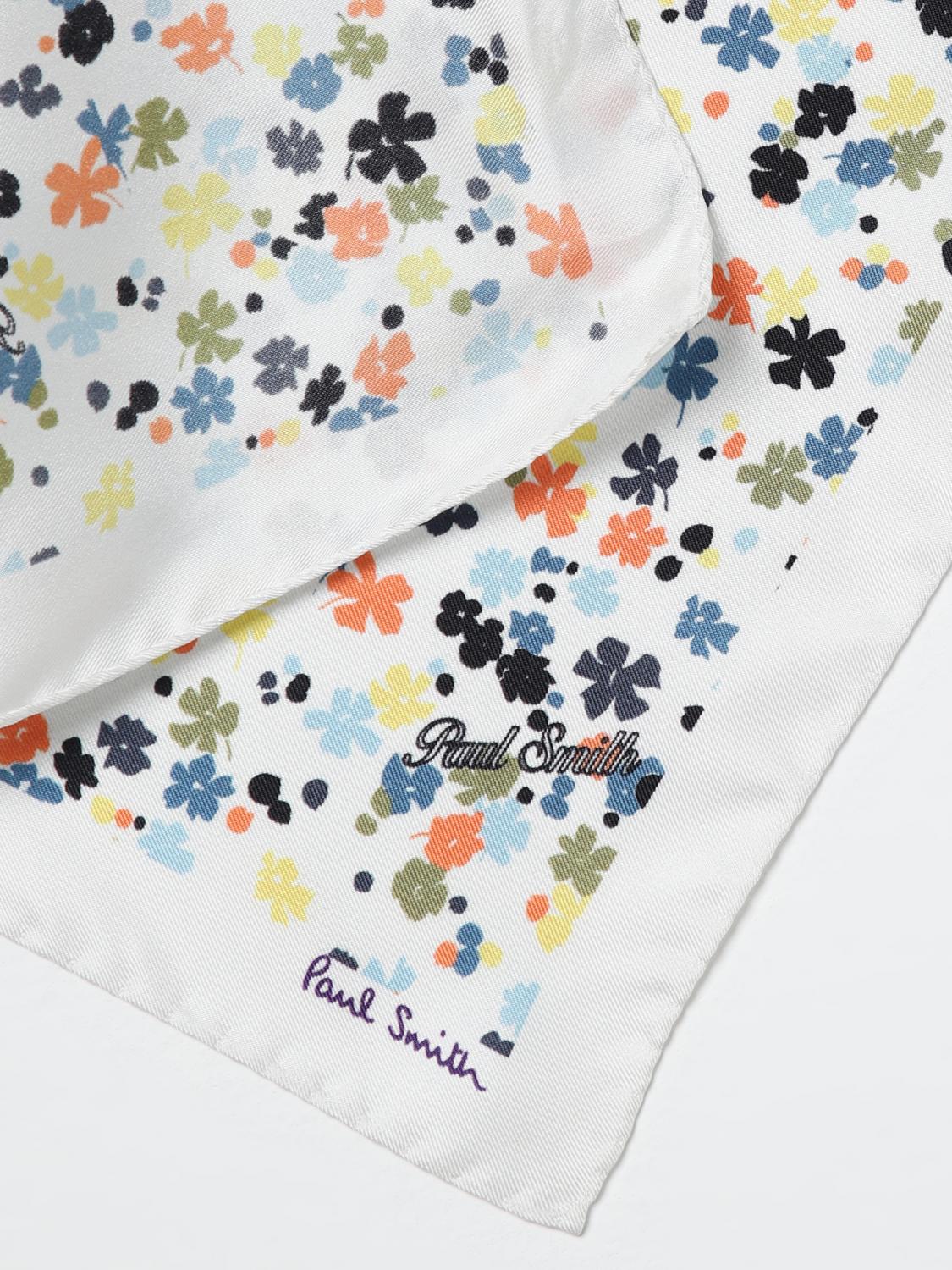 PAUL SMITH POCKET SQUARE: Foulard men Paul Smith, White - Img 2