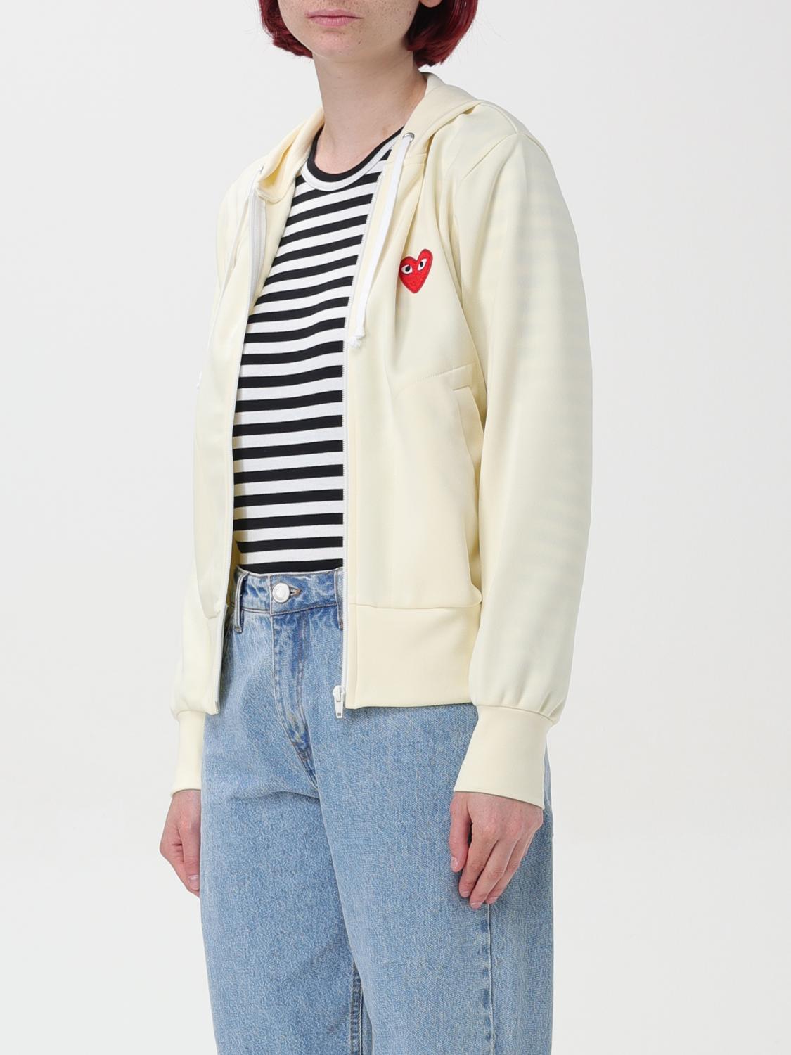 COMME DES GARÇONS PLAY SUDADERA: Sudadera mujer Comme Des Garçons Play, Blanco - Img 3