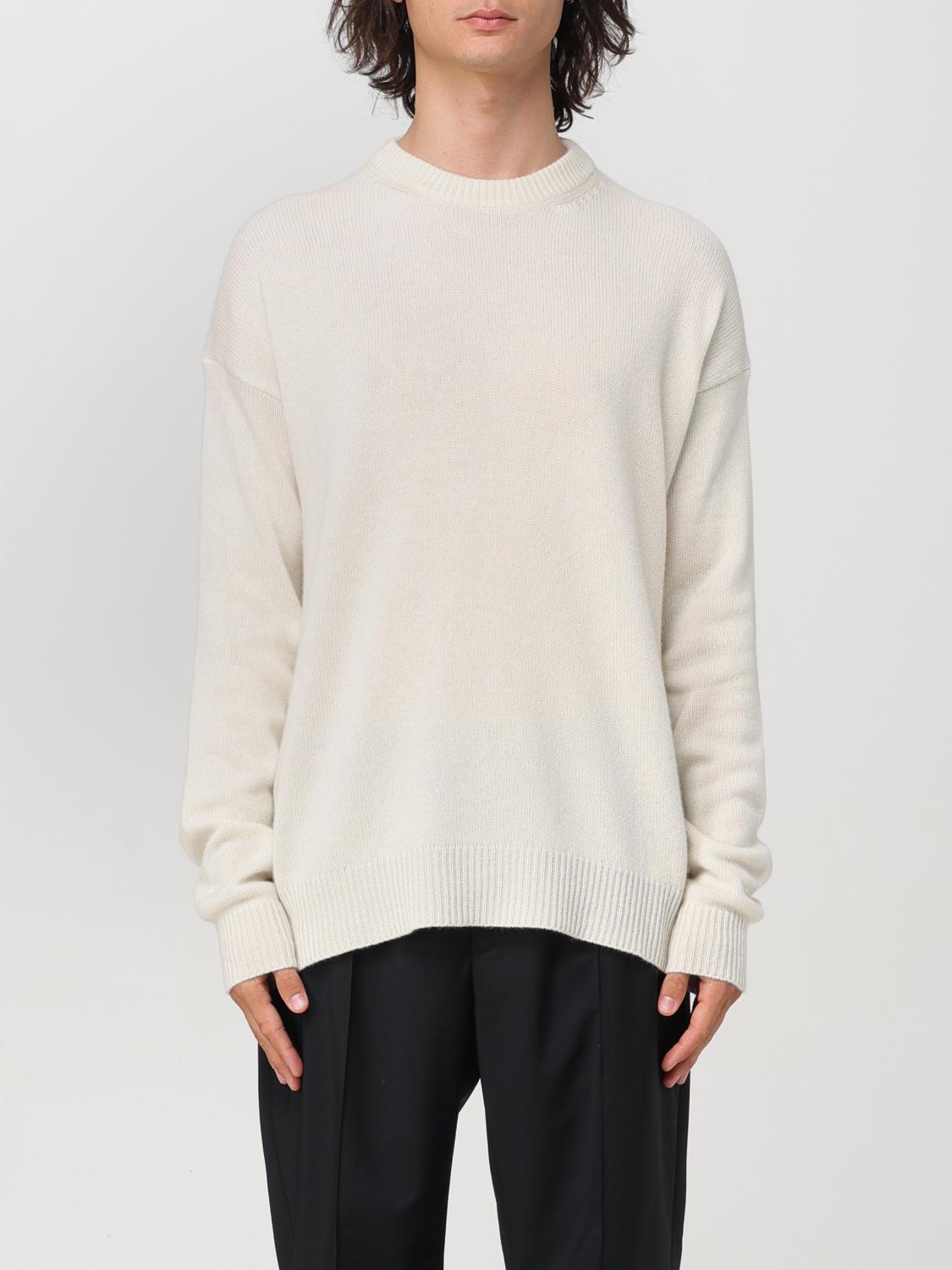 Jil Sander Outlet: Sweater men - White | J21GP0028J13208 | GIGLIO.COM