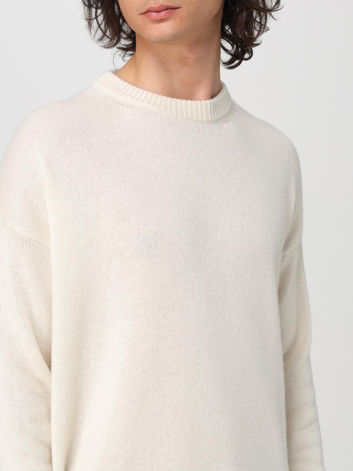 Jil Sander Outlet: Sweater men - White | J21GP0028J13208 | GIGLIO.COM