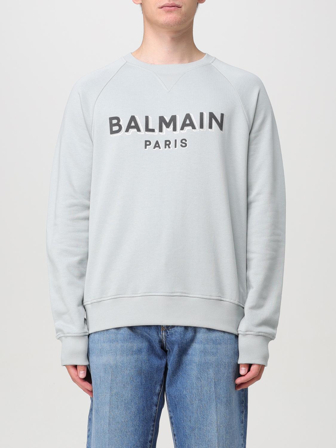 BALMAIN JUMPER: Jumper men Balmain, Grey - Img 1