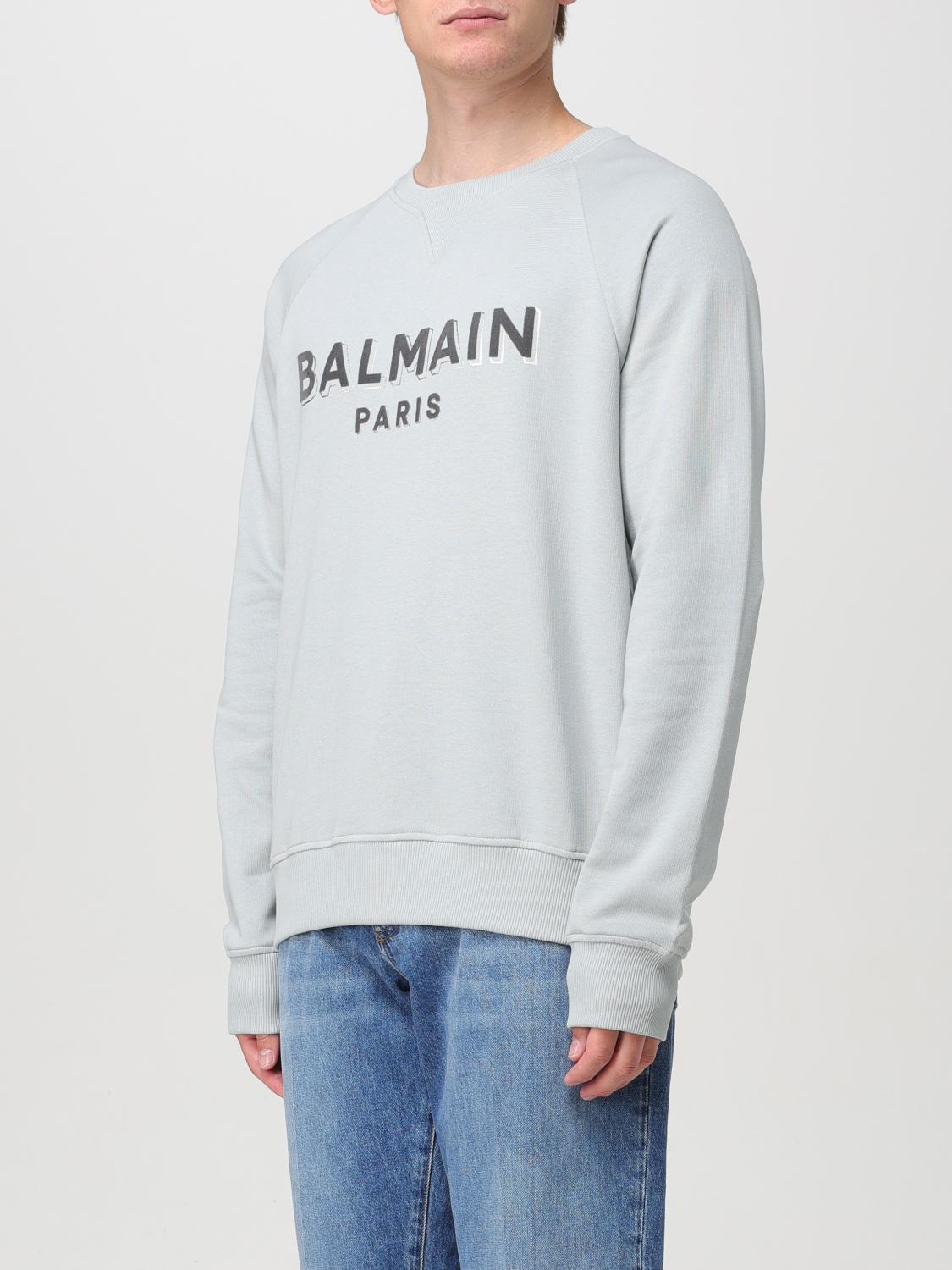 BALMAIN JUMPER: Jumper men Balmain, Grey - Img 4