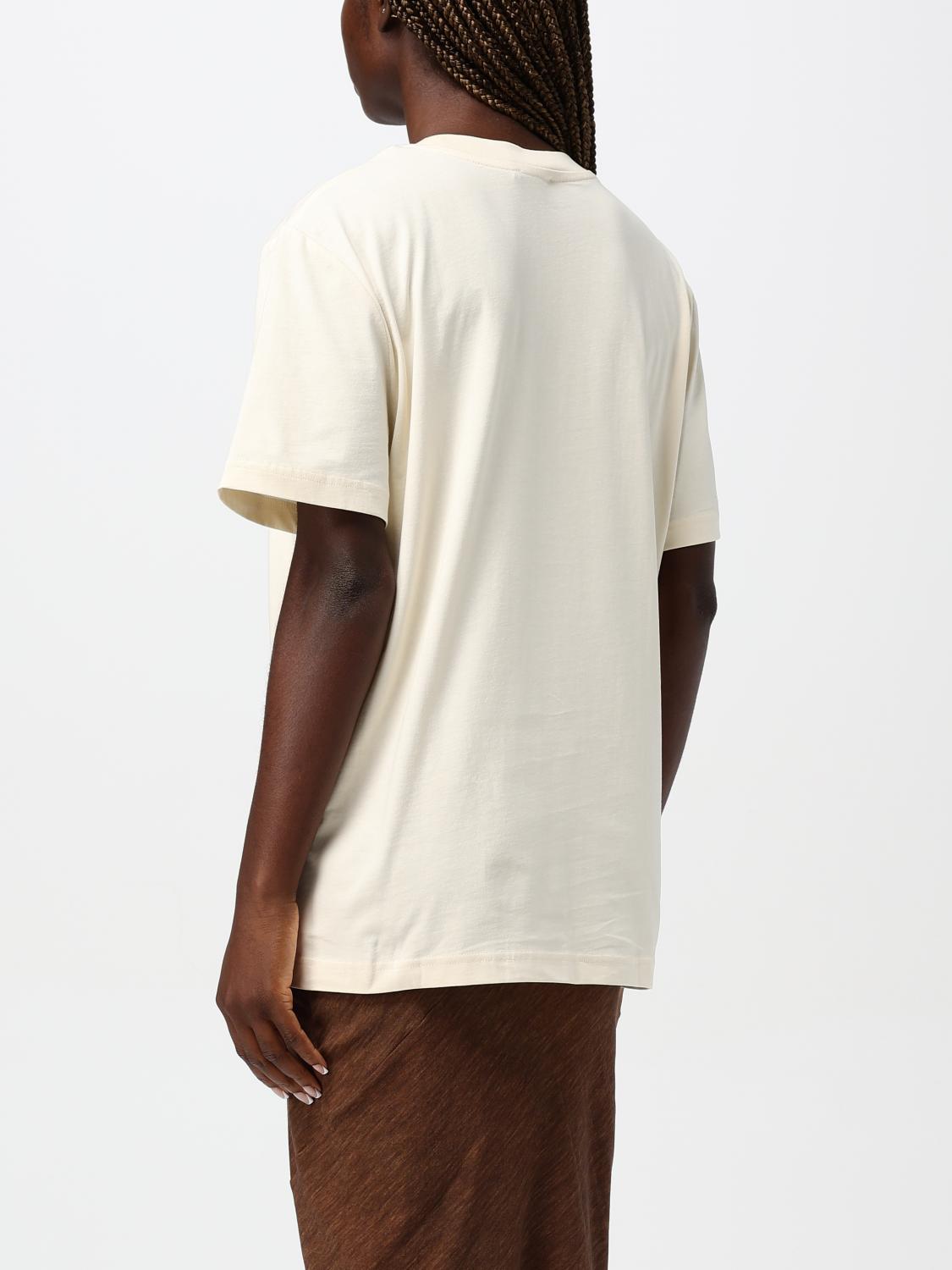 A.P.C. CAMISETA: Camiseta con logo A.P.C., Marfil - Img 2