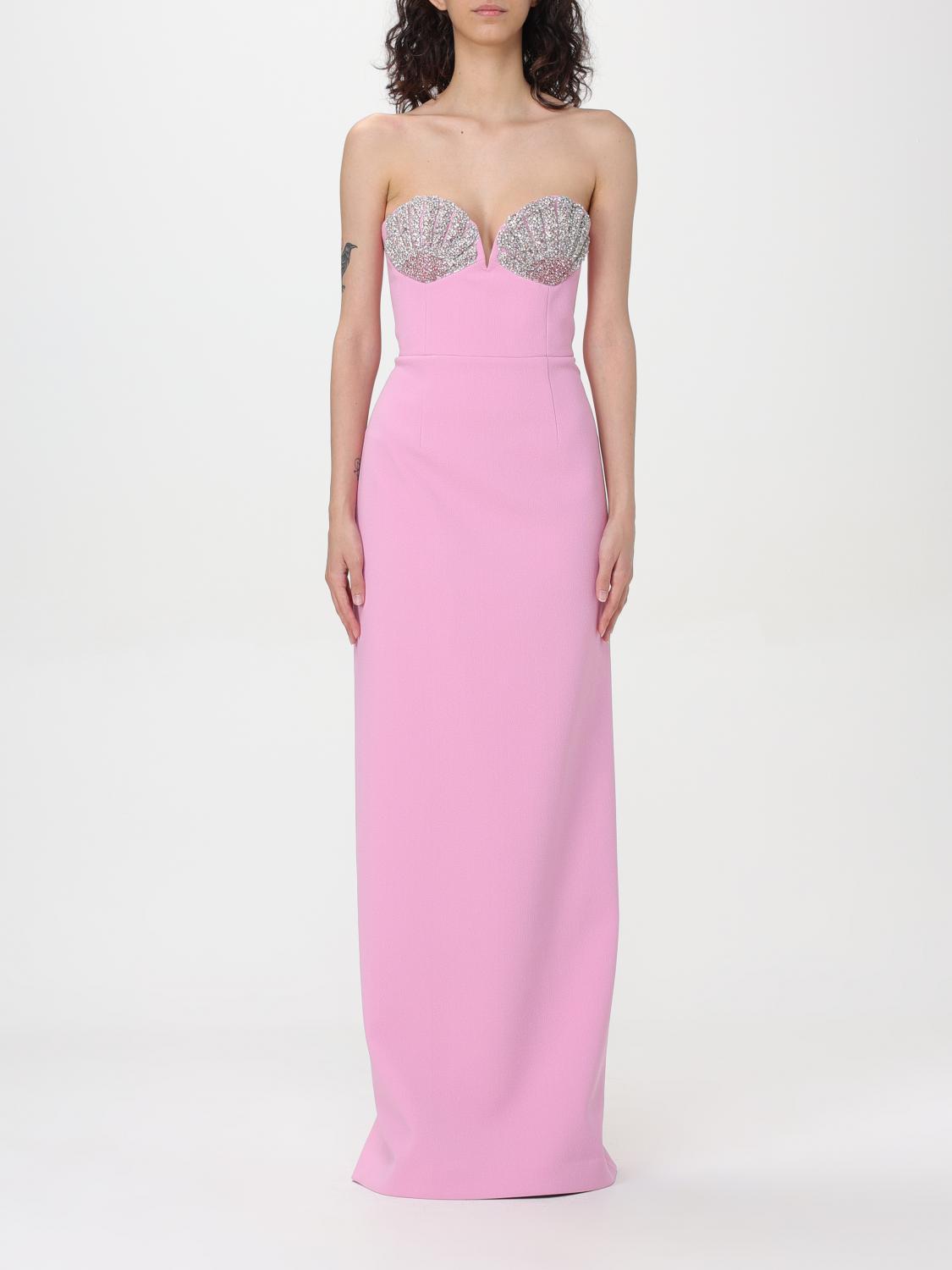 rebecca vallance hot pink dress woman - SID-GSD501010