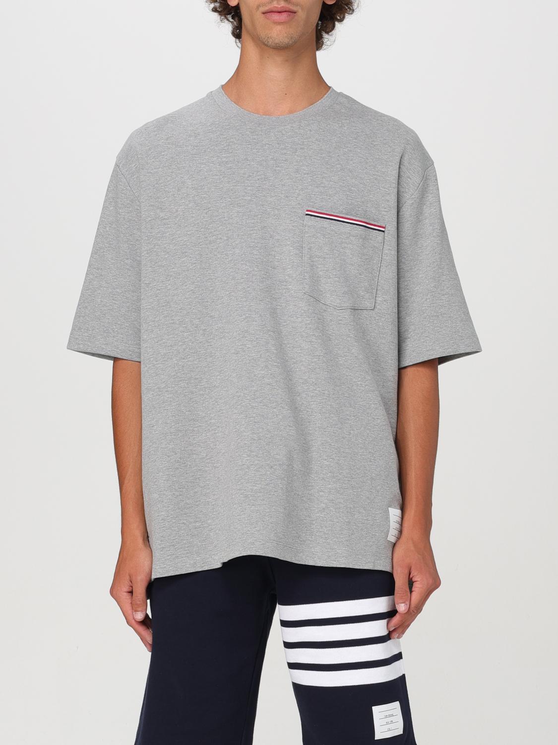 Thom Browne T-shirt men - Grey | MJS183A07323 | GIGLIO.COM