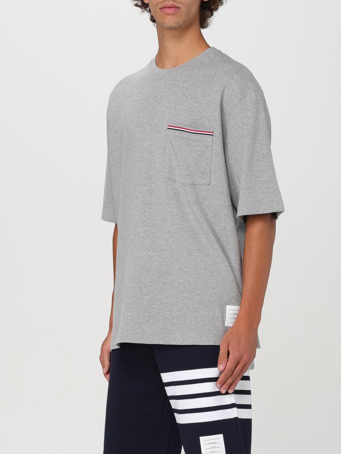 Thom Browne T-shirt men - Grey | MJS183A07323 | GIGLIO.COM