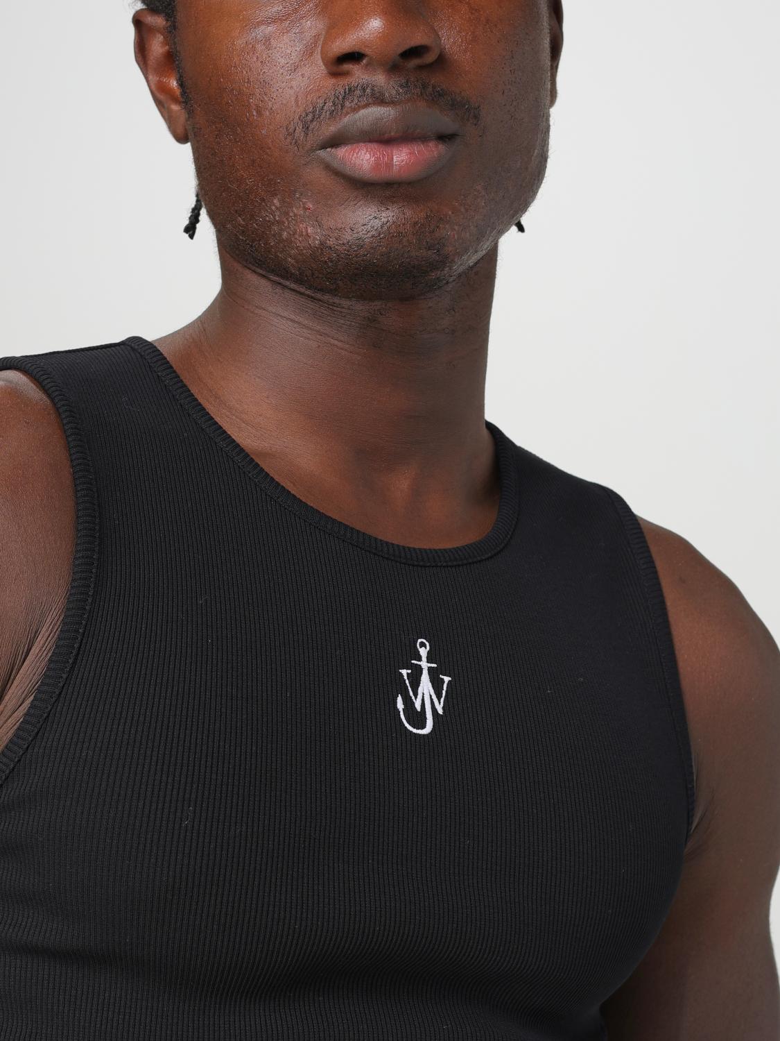 Jw Anderson タンクトップ メンズ - ブラック | JO0229PG1512 | GIGLIO.COM