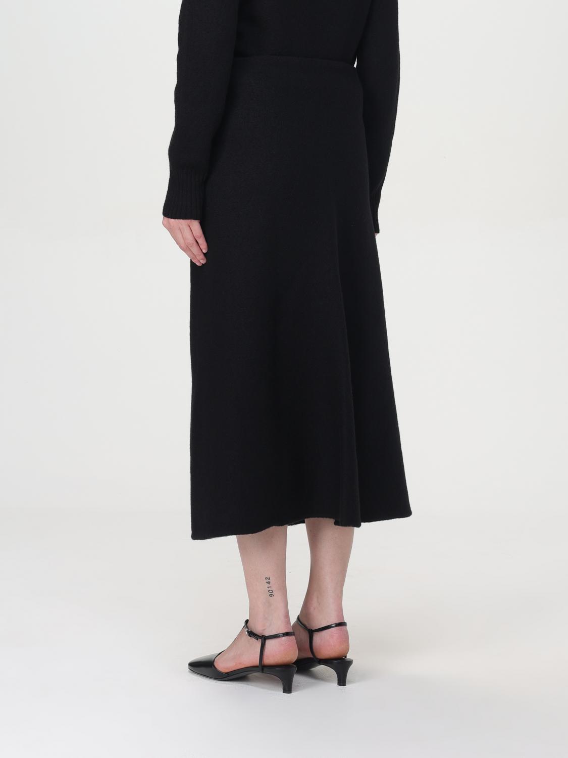 JIL SANDER FALDA: Falda mujer Jil Sander, Negro - Img 3