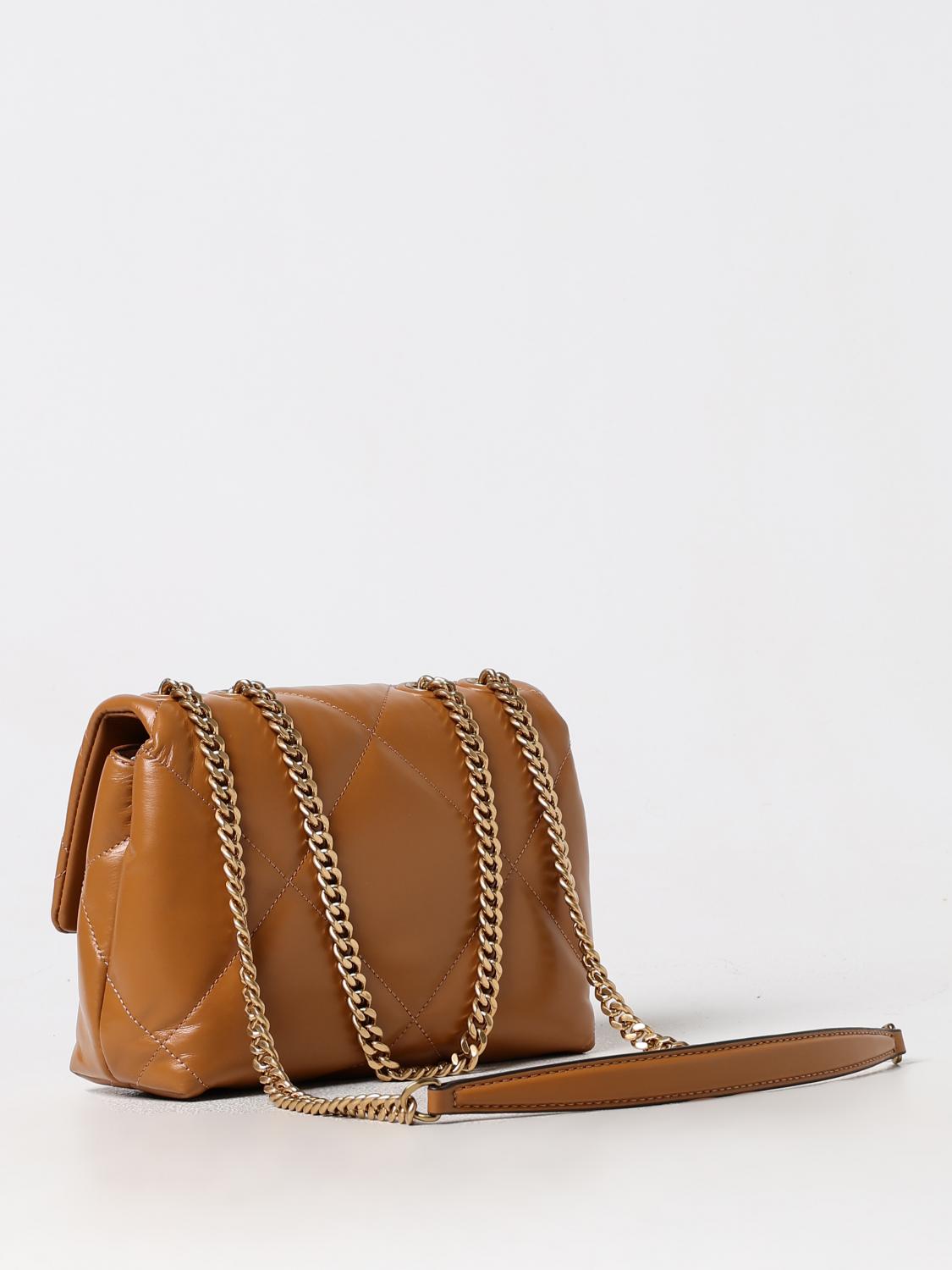 TORY BURCH MINITASCHE: Kira Tasche aus gestepptem Nappaleder Tory Burch, Braun - Img 2