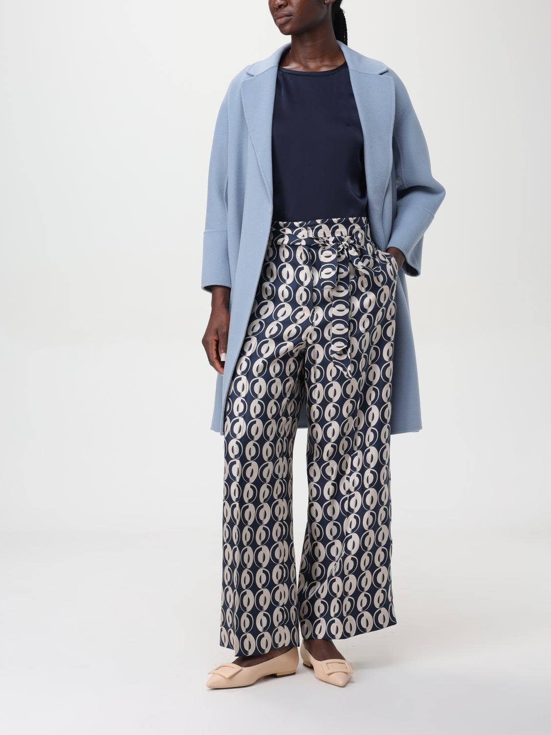 'S MAX MARA T-SHIRTS: T-shirt basic Rebecca 's Max Mara, Blue - Img 2