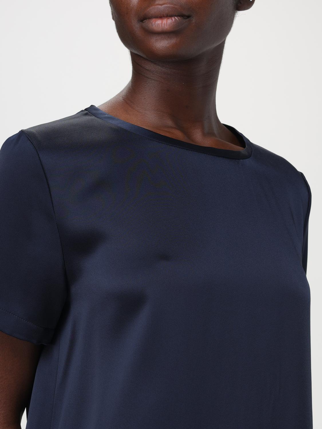 'S MAX MARA T-SHIRTS: T-shirt basic Rebecca 's Max Mara, Blue - Img 5