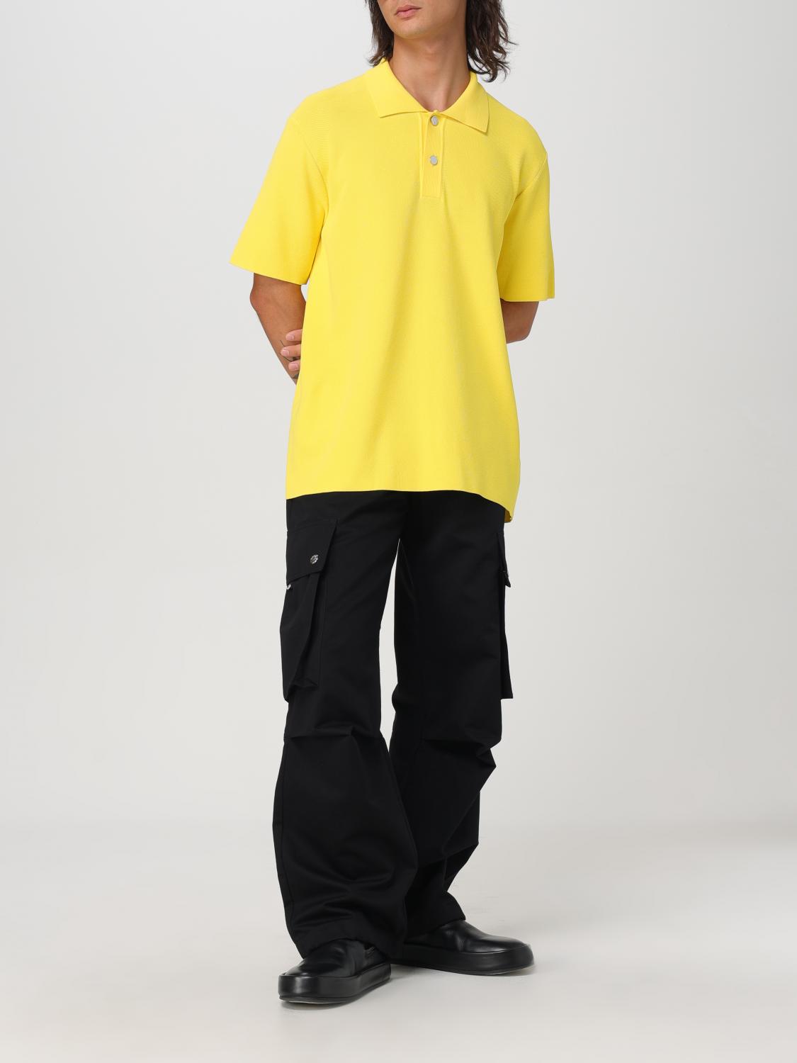 JACQUEMUS POLO: Polo basic Jacquemus, Giallo - Img 2
