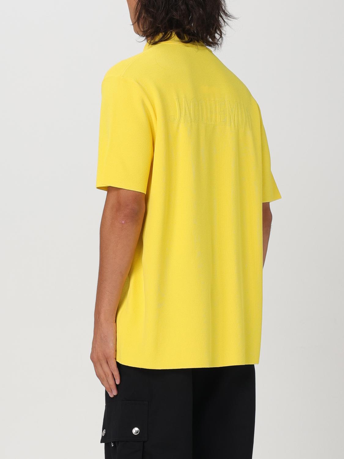 JACQUEMUS POLO: Polo basic Jacquemus, Giallo - Img 3