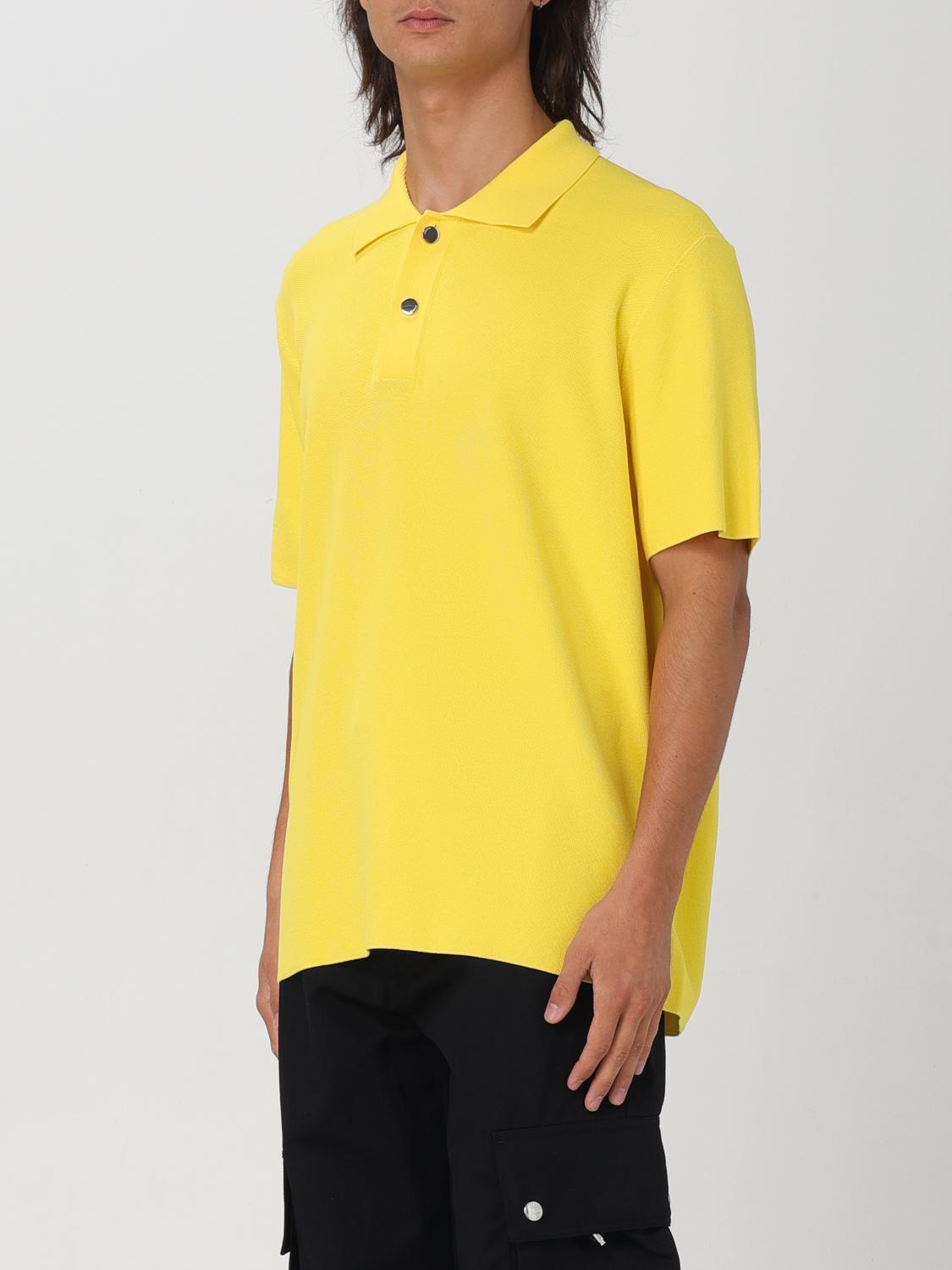 JACQUEMUS POLO: Polo basic Jacquemus, Giallo - Img 4